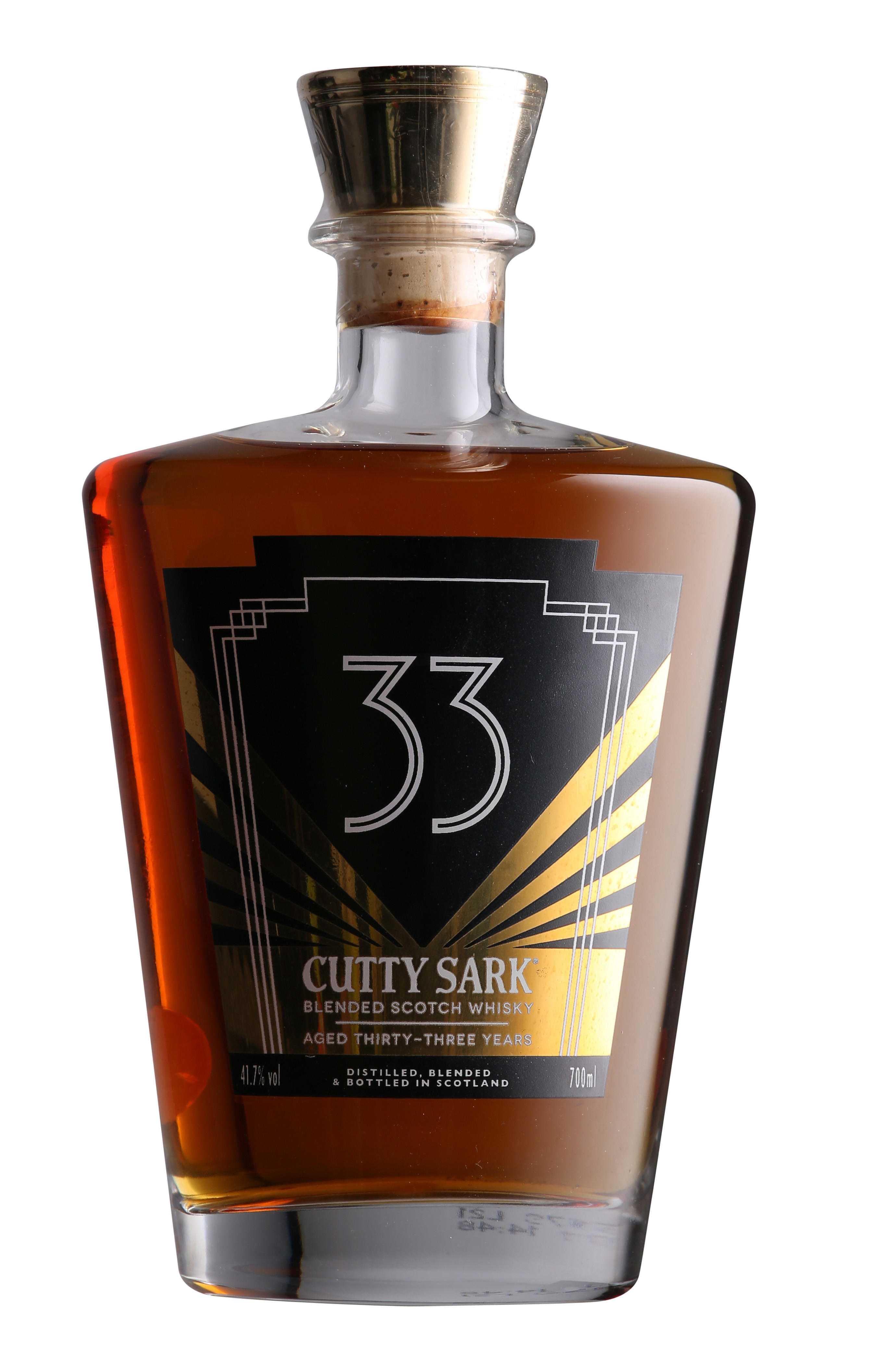 Cutty Sark, 33-Year-Old, Blended Scotch Whisky (41.7%) bottle