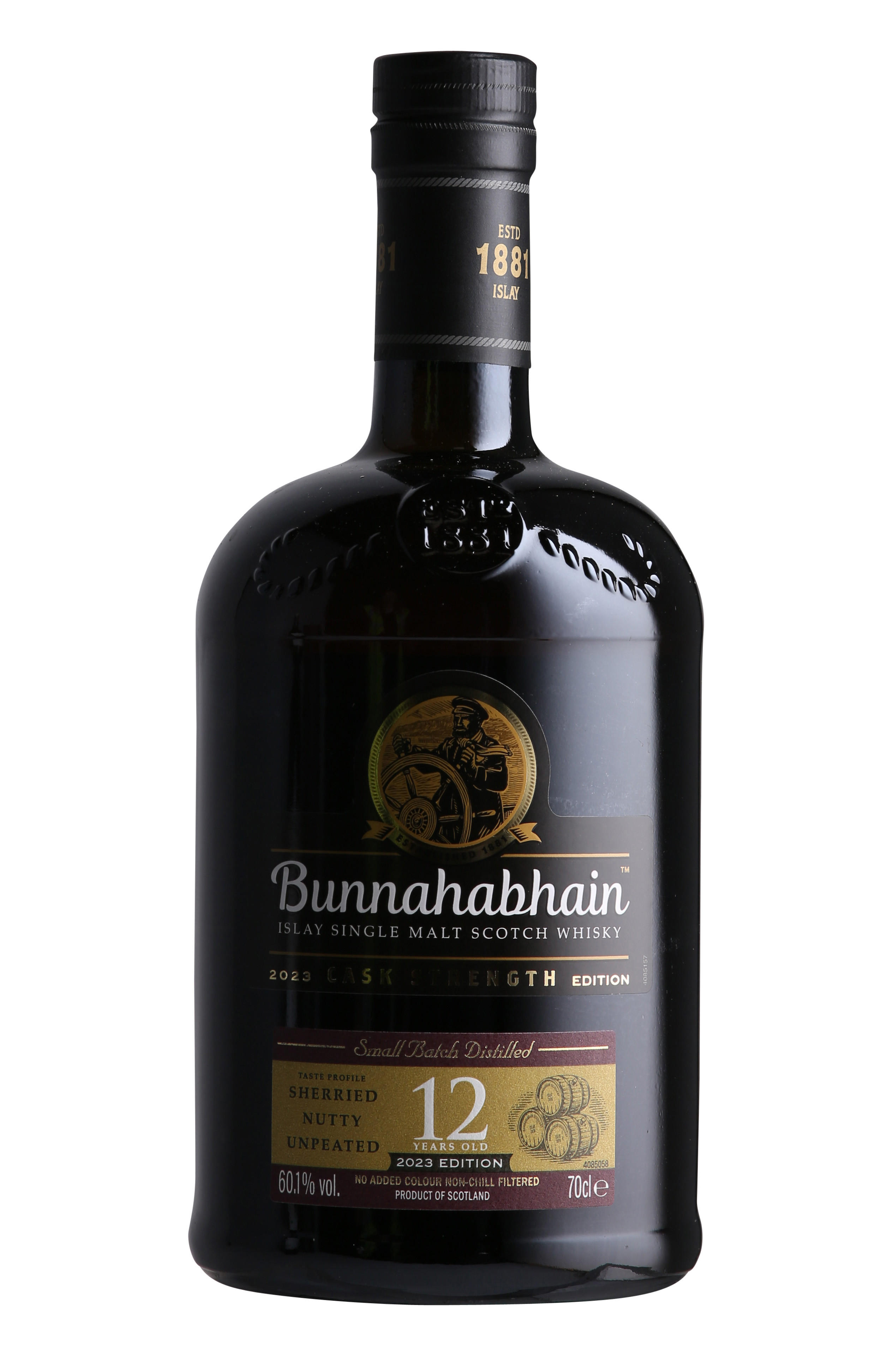 Bunnahabhain, Cask Strength, 12-Year-Old, 2023 Edition, Islay, Single Malt Scotch Whisky (60.1%)