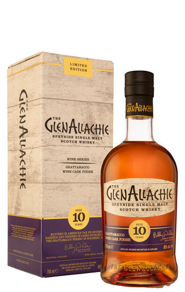 The Glenallachie, Grattamacco Wine Finish, 10-Year-Old, Speyside, Single Malt Scotch Whisky (48%)