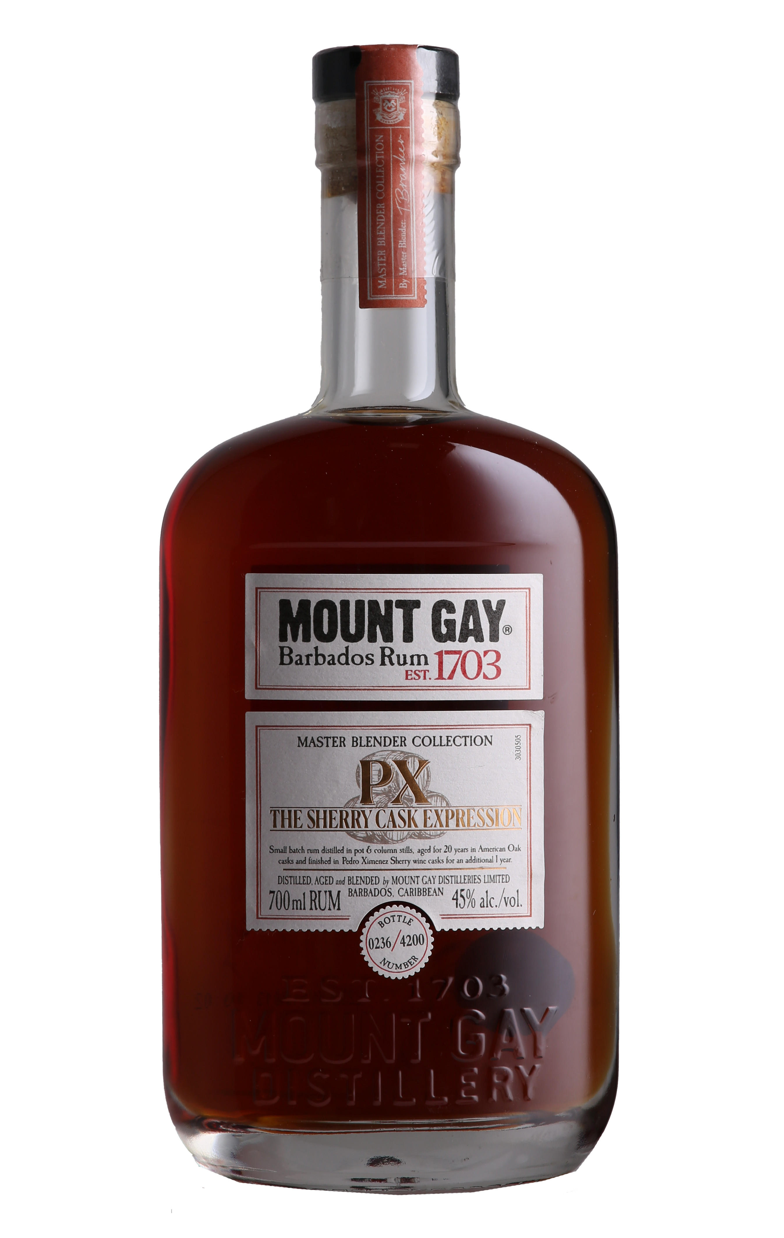 Mount Gay, Single Estate, 2023 Release, Rum, Barbados (55%) bottle