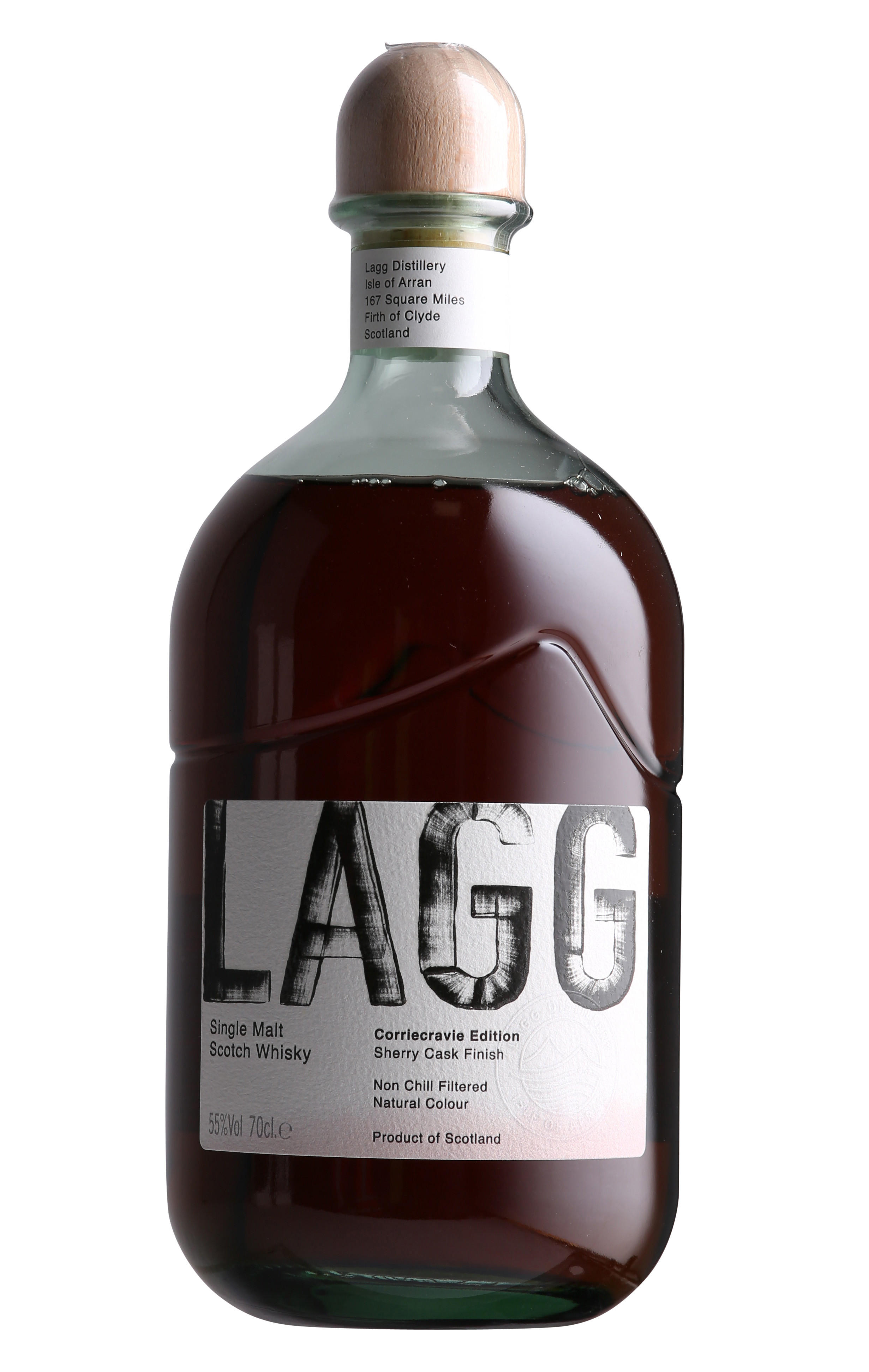 Lagg, Corriecravie Edition, Sherry Cask, Island, Single Malt Scotch Whisky (55%) bottle