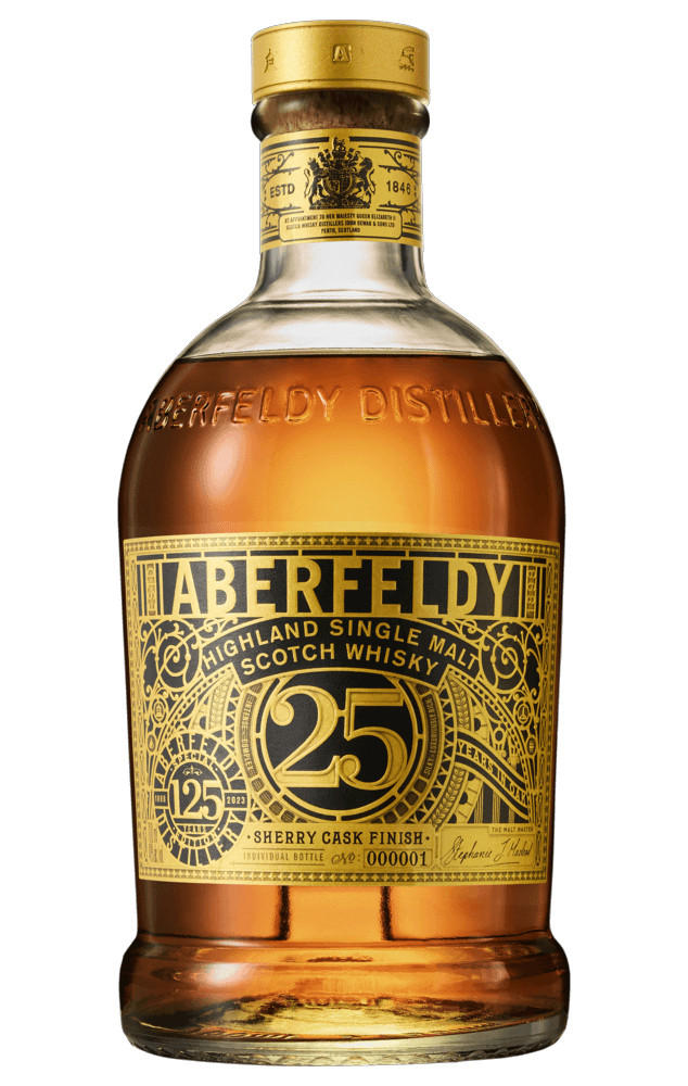 Aberfeldy 25-Year-Old, 125th Anniversary Edition, Highland, Single Malt Scotch Whisky (46%) bottle