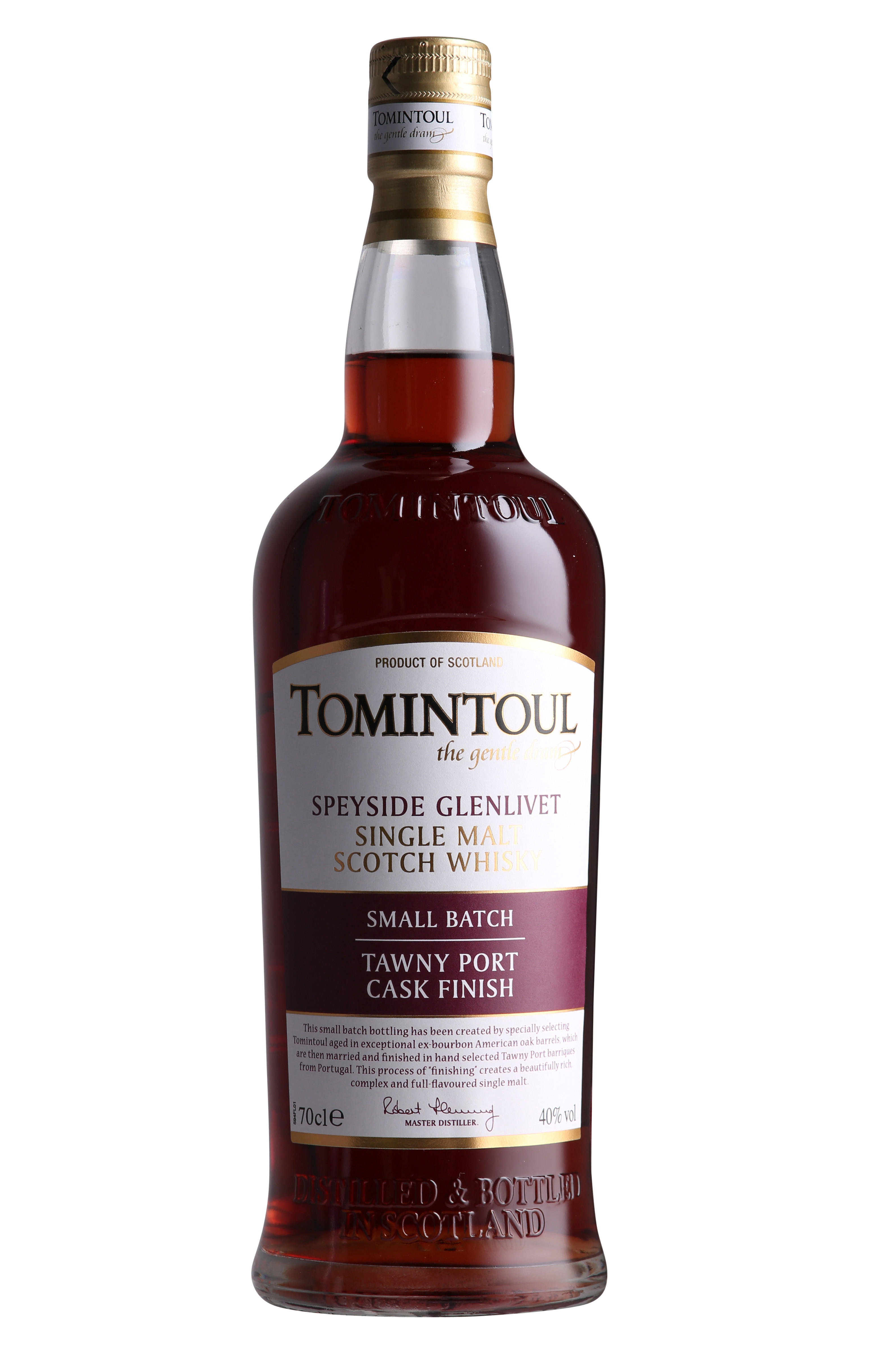 Tomintoul, Tawny Port Wine Cask Finish, Speyside, Single Malt Scotch Whisky (40%)