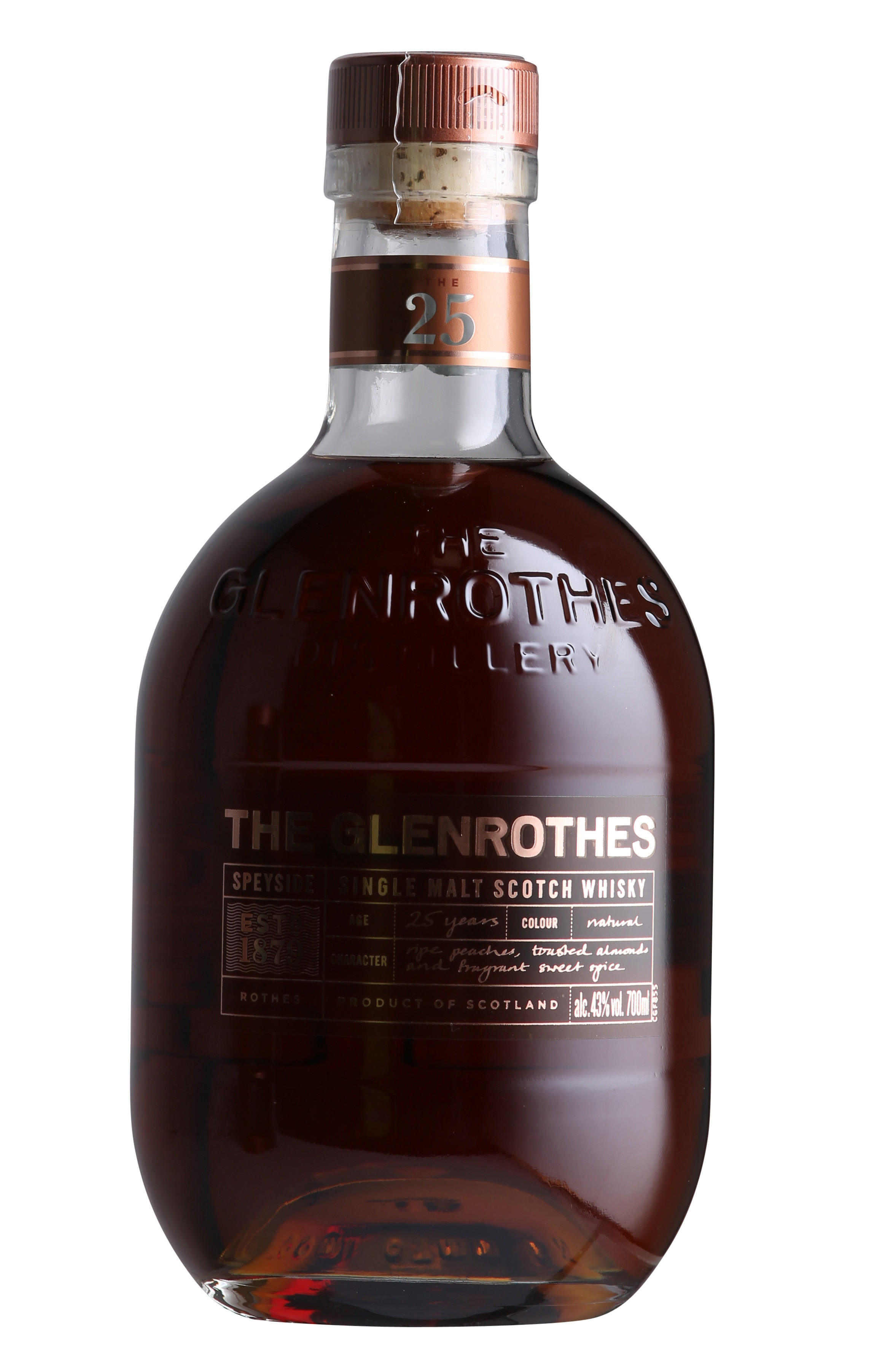 The Glenrothes, 25-Year-Old, Speyside, Single Malt Scotch Whisky (43%) (New Bottling)