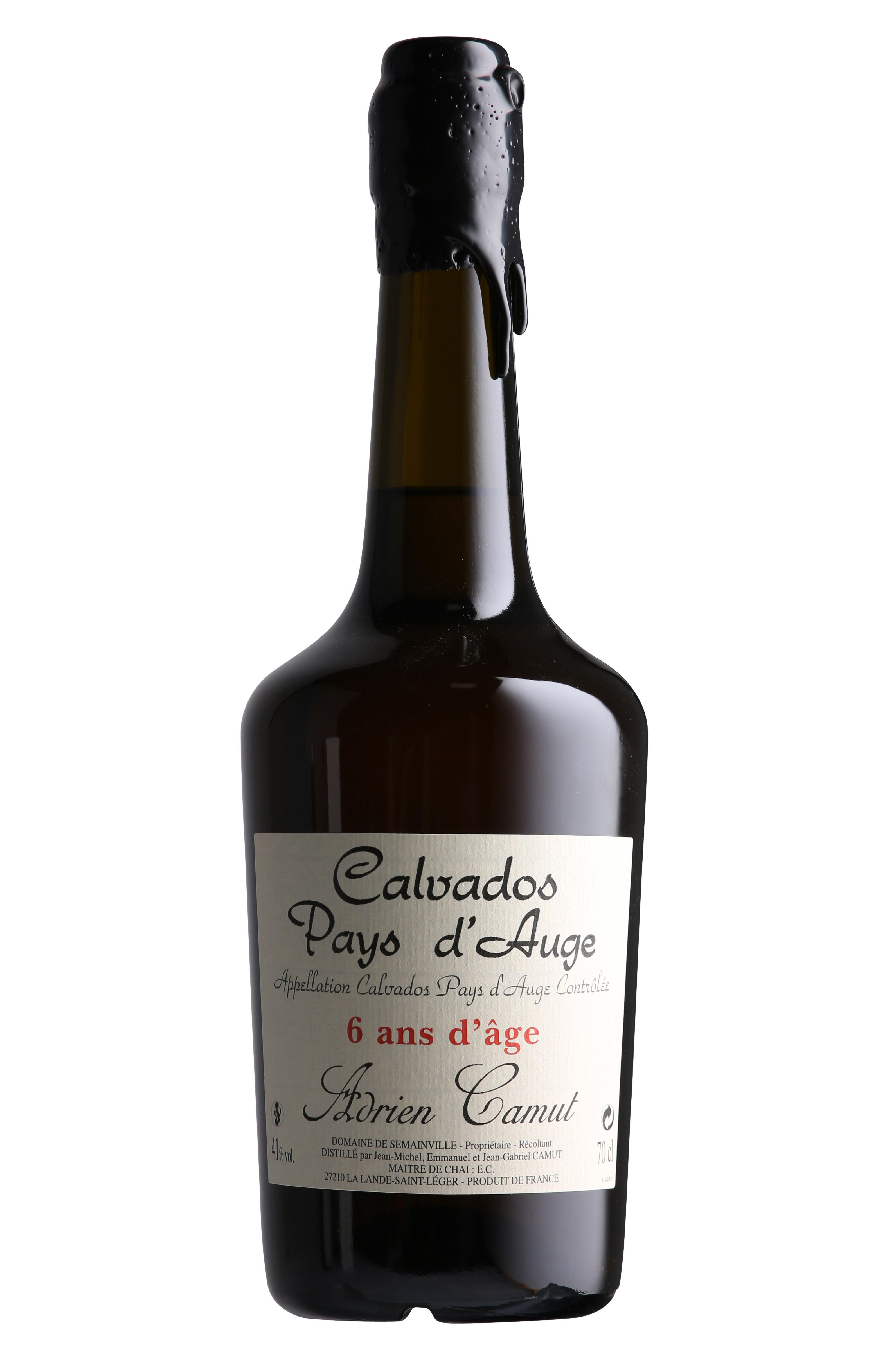 Adrien Camut, 6-Year-Old, Pays d'Auge, Calvados (41%) bottle