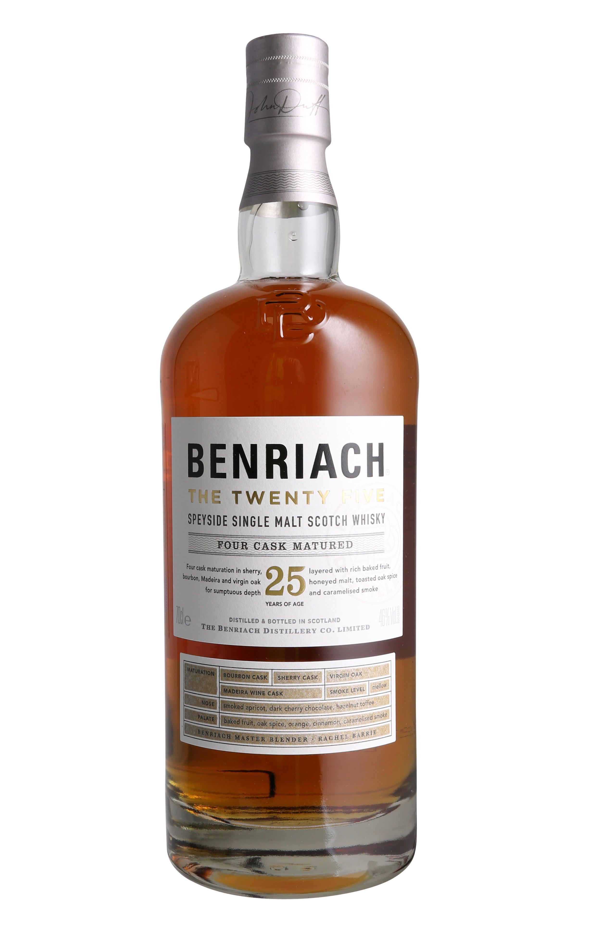 Benriach, The Twenty Five, 25-Year-Old, Speyside, Single Malt Scotch Whisky (46%)