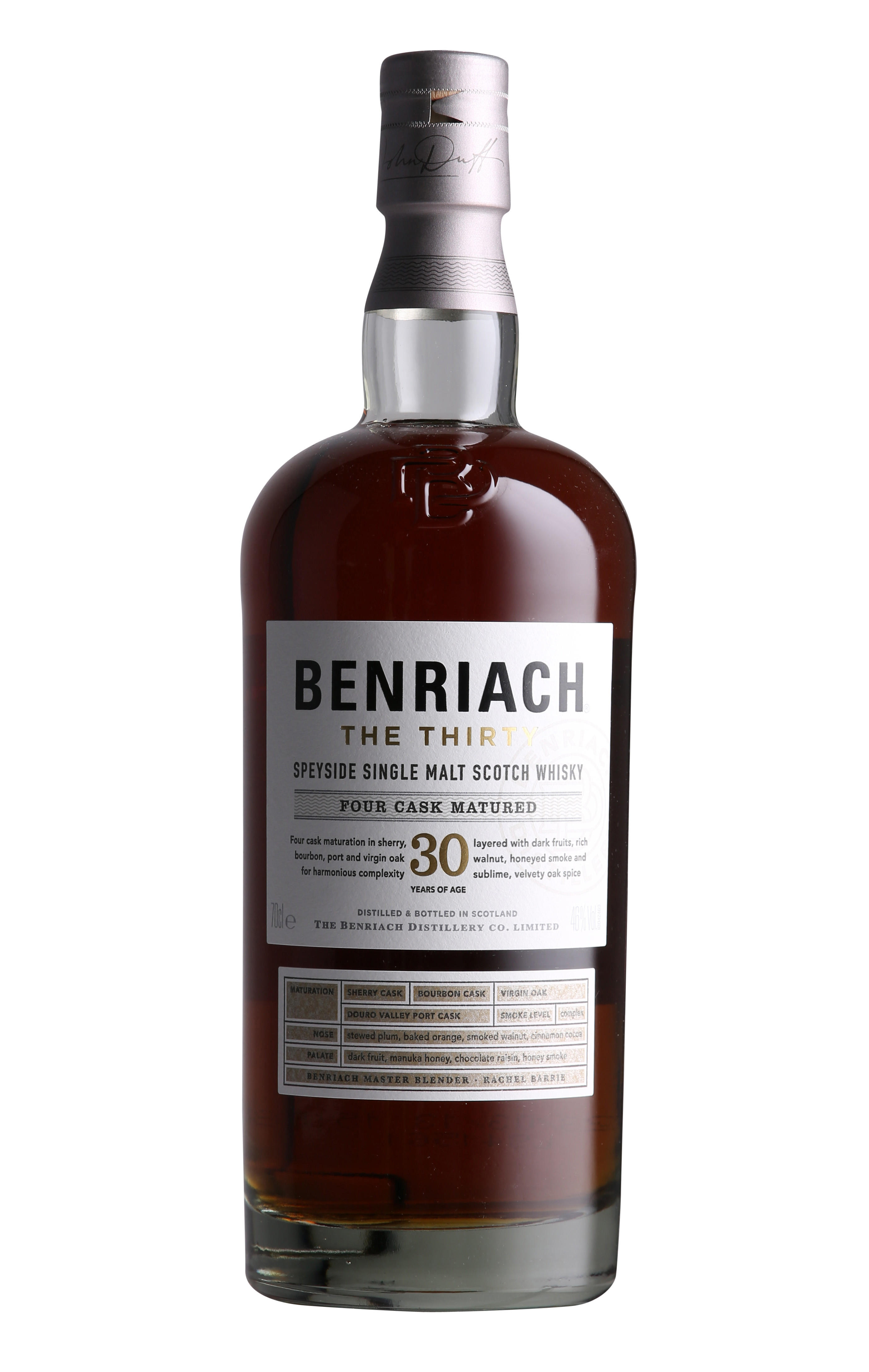 Benriach, The Thirty, 30-Year-Old, Speyside, Single Malt Scotch Whisky (46%)