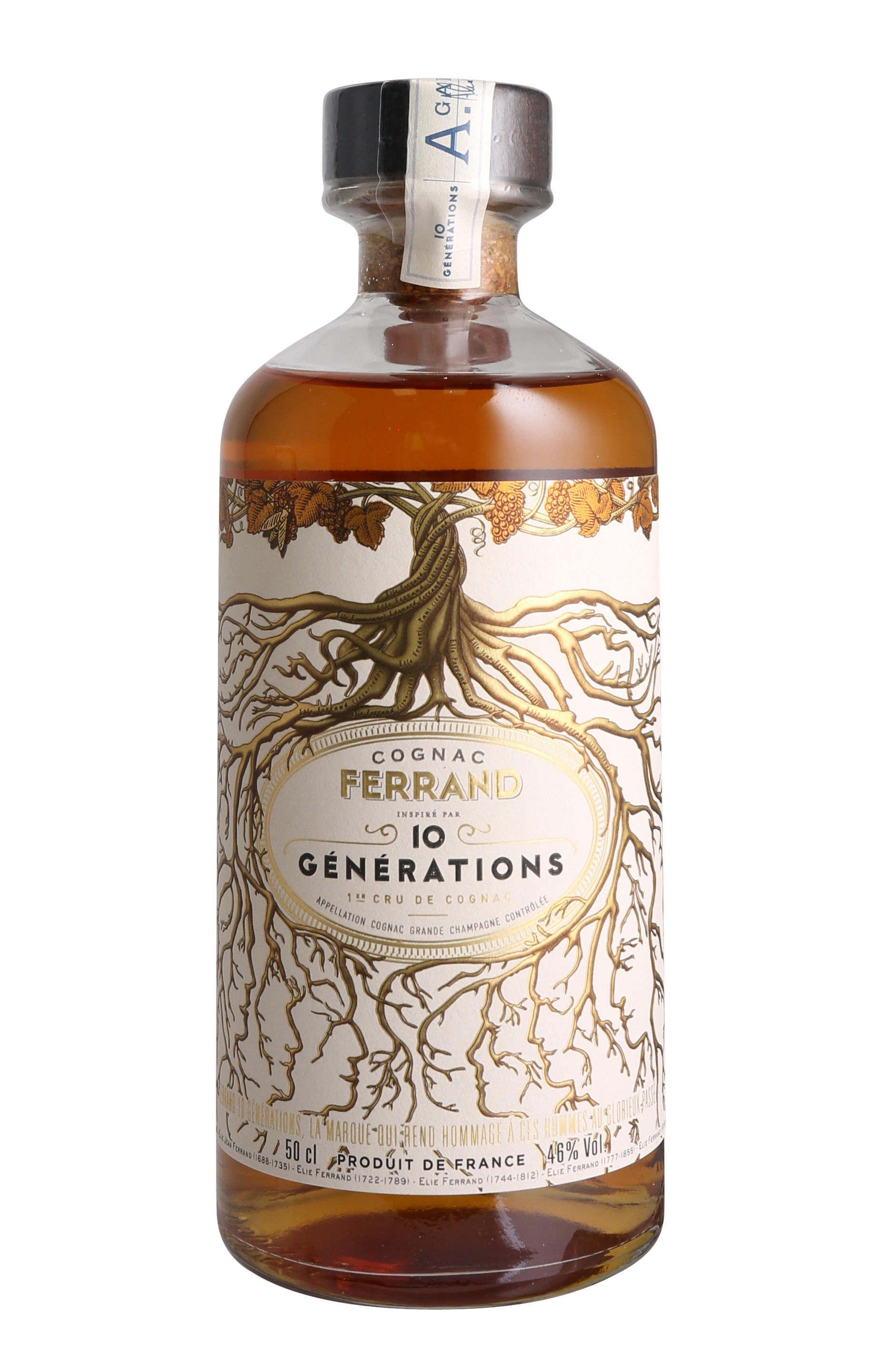 Ferrand, 10 Générations, Grande Champagne Cognac (46%) bottle
