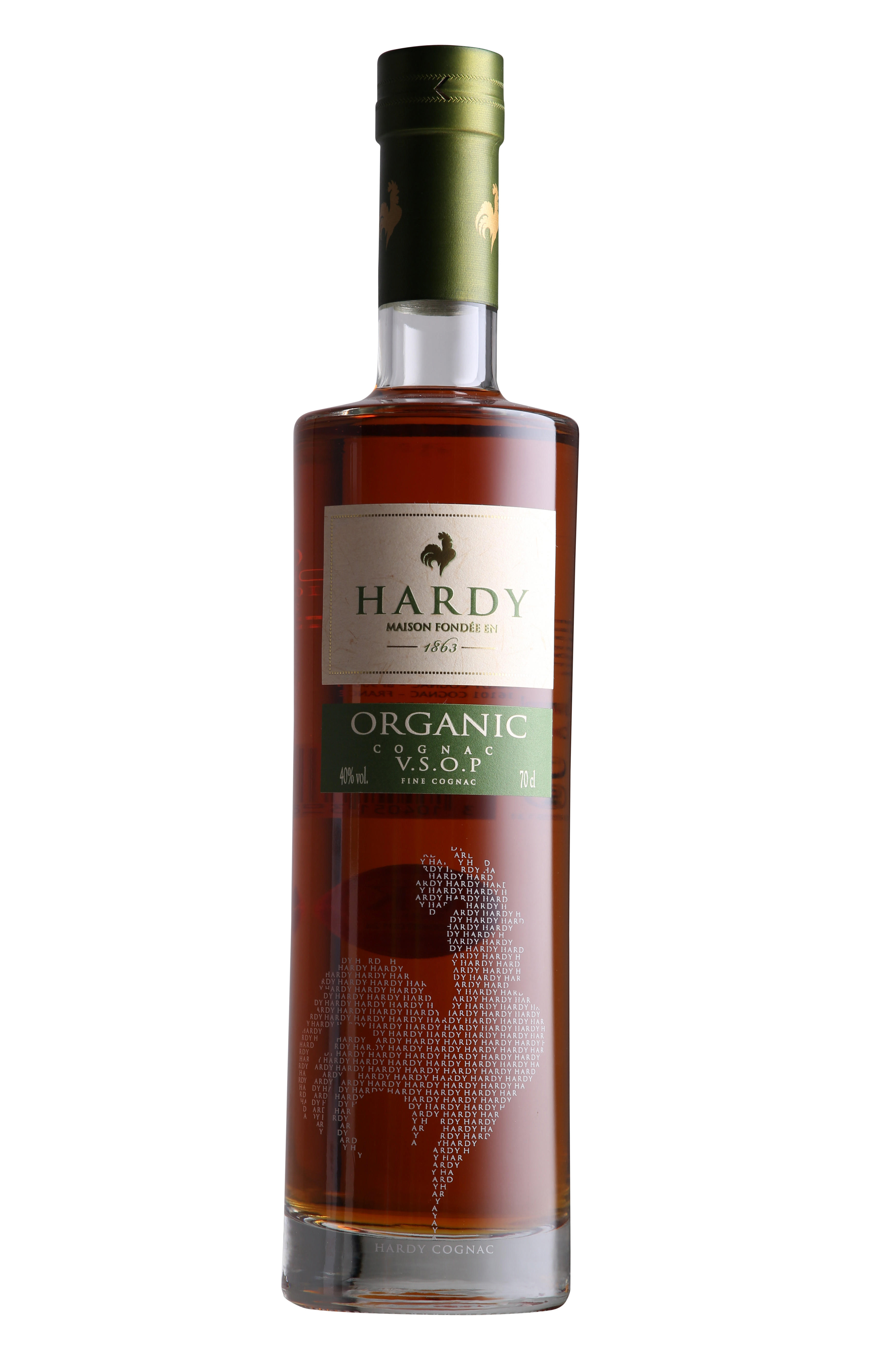 Hardy, Organic, VSOP, Cognac (40%) bottle