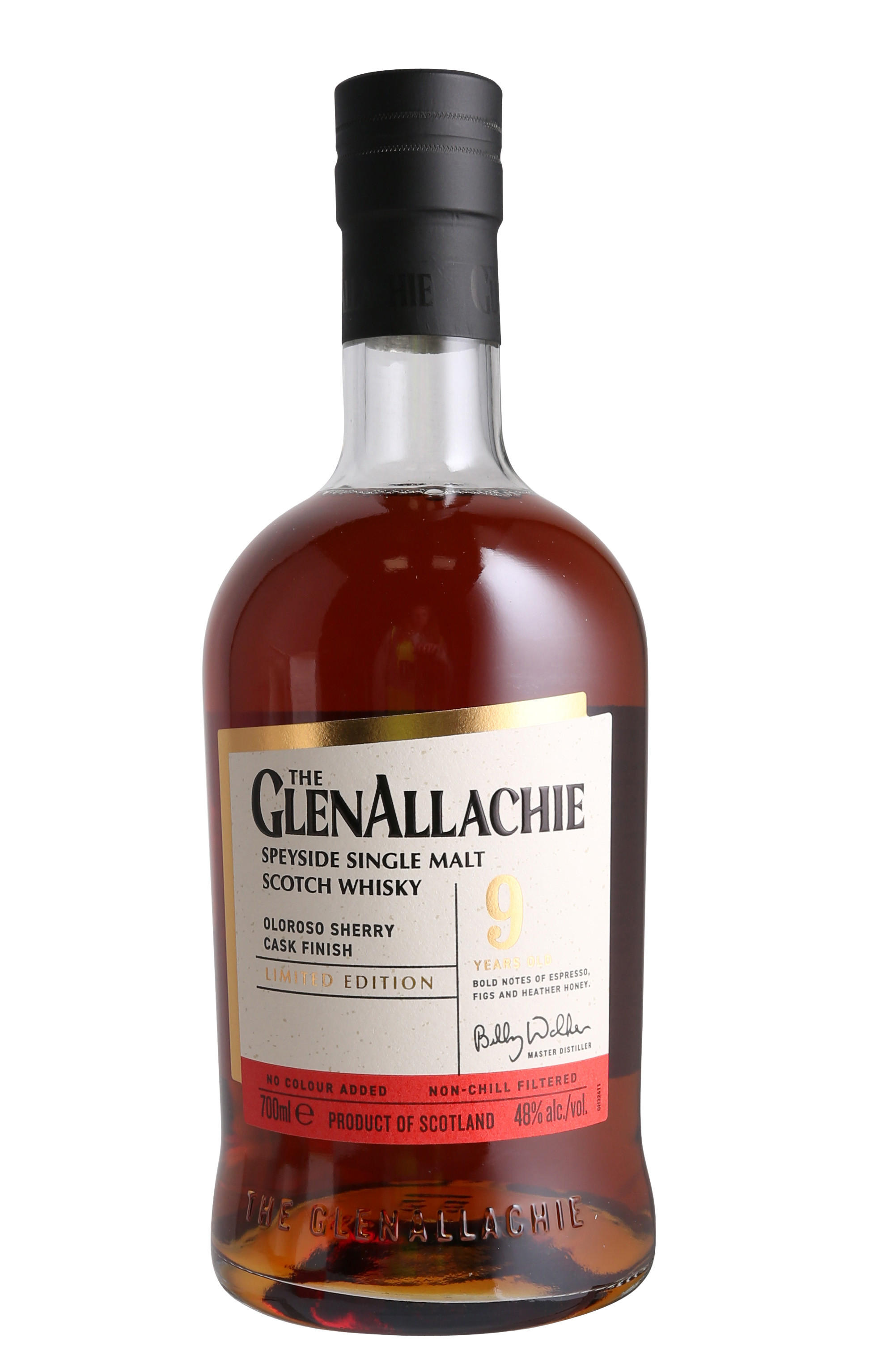 Glenallachie, 9-Year-Old, Oloroso Sherry Cask Finish, Speyside, Single Malt Scotch Whisky (48%)