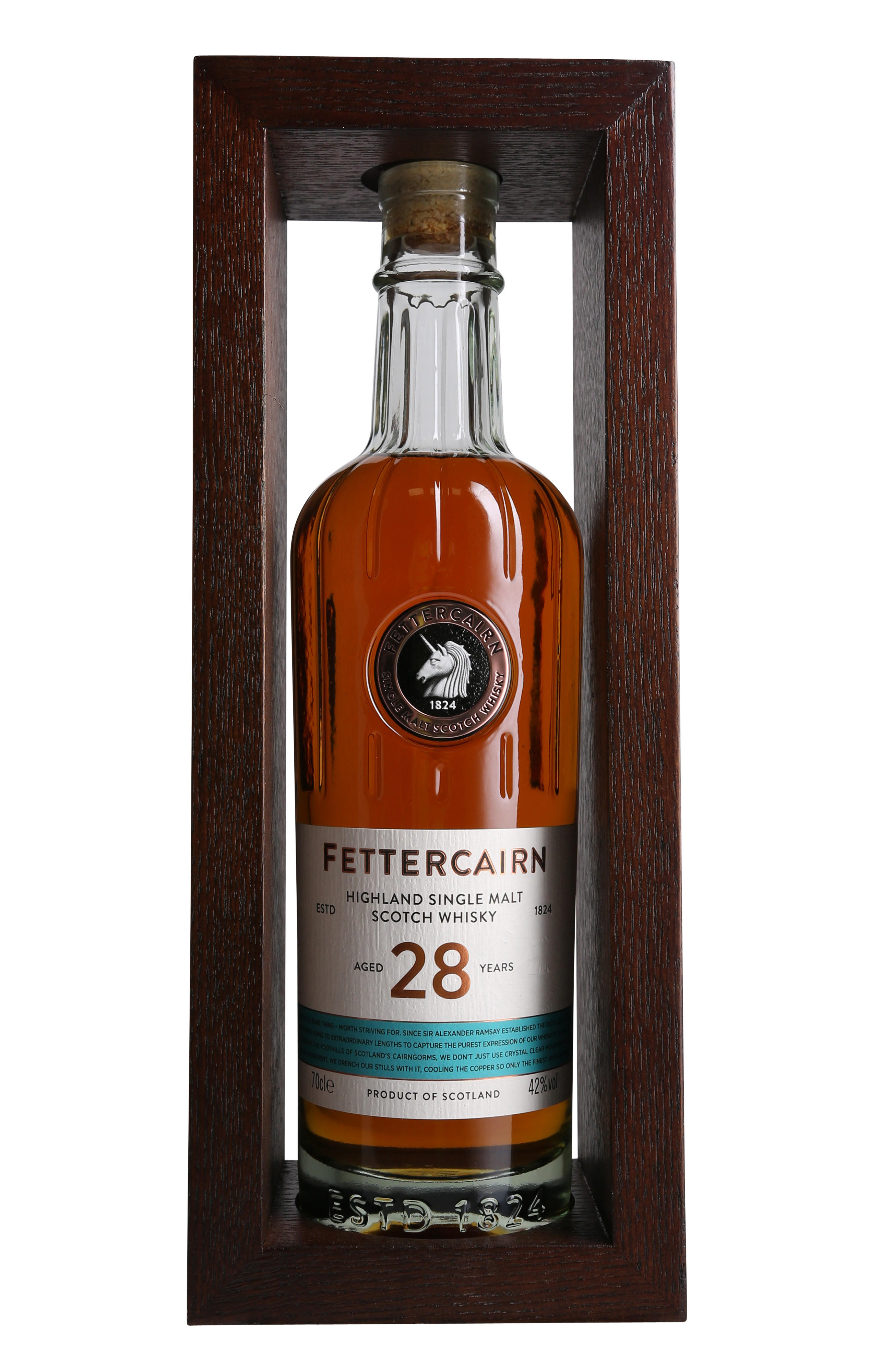 Fettercairn, 28-Year-Old, Highland, Single Malt Scotch Whisky (42%) bottle