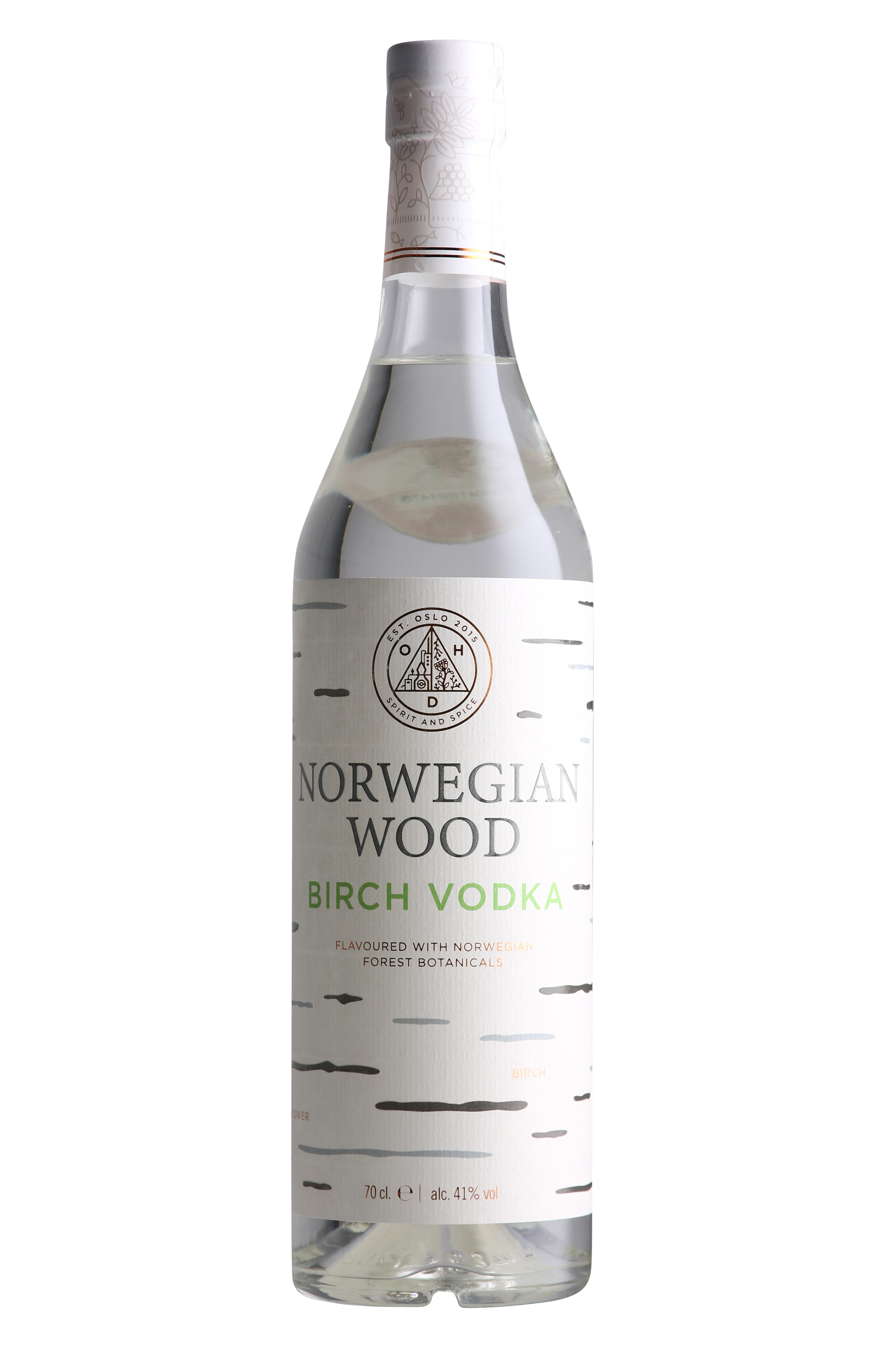 Norwegian Wood Birch Vodka, Håndverksdestilleri, Norway (41%)