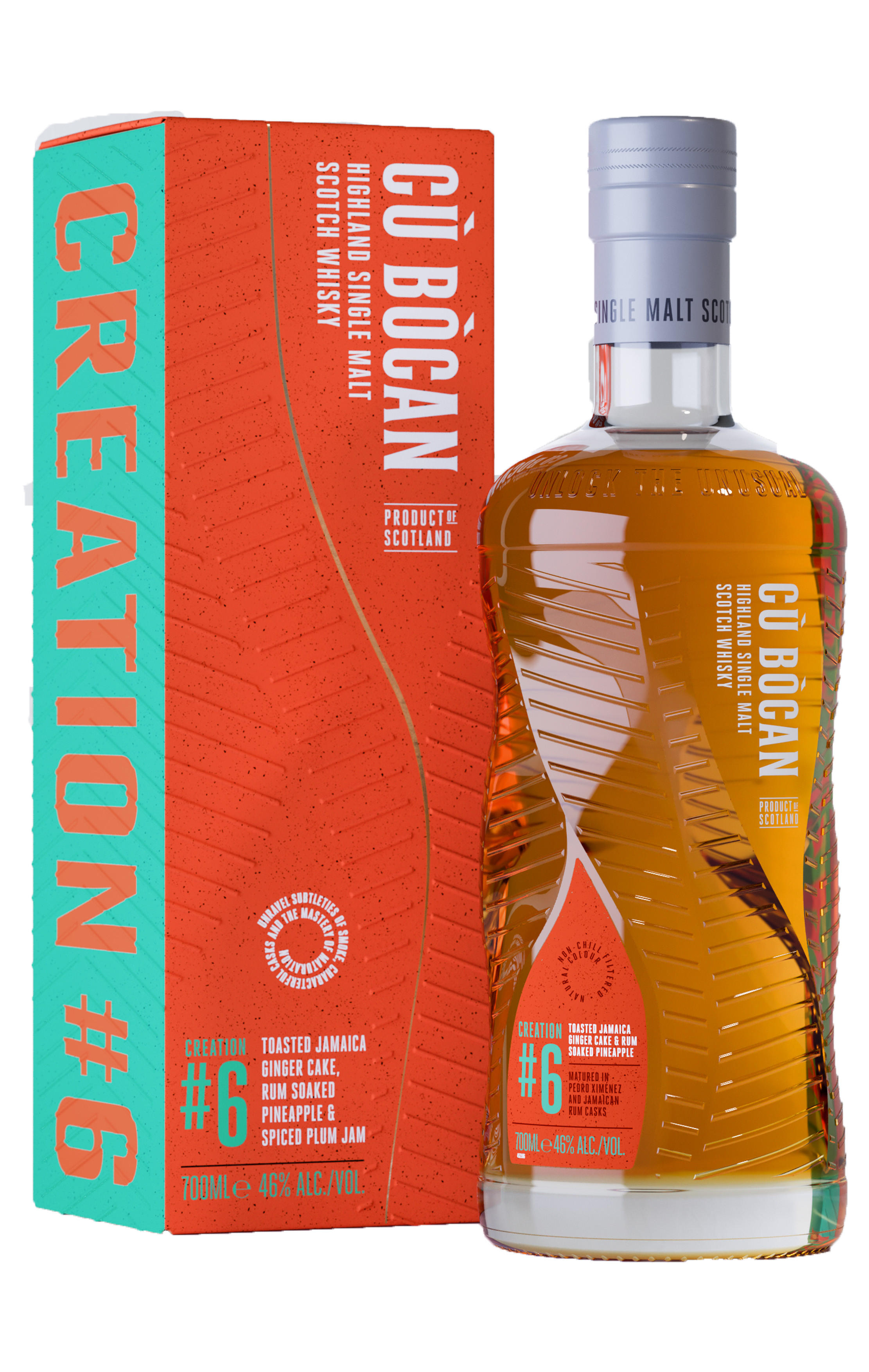 Cù Bòcan, Creation #6, Highland, Single Malt Scotch Whisky (46%) bottle