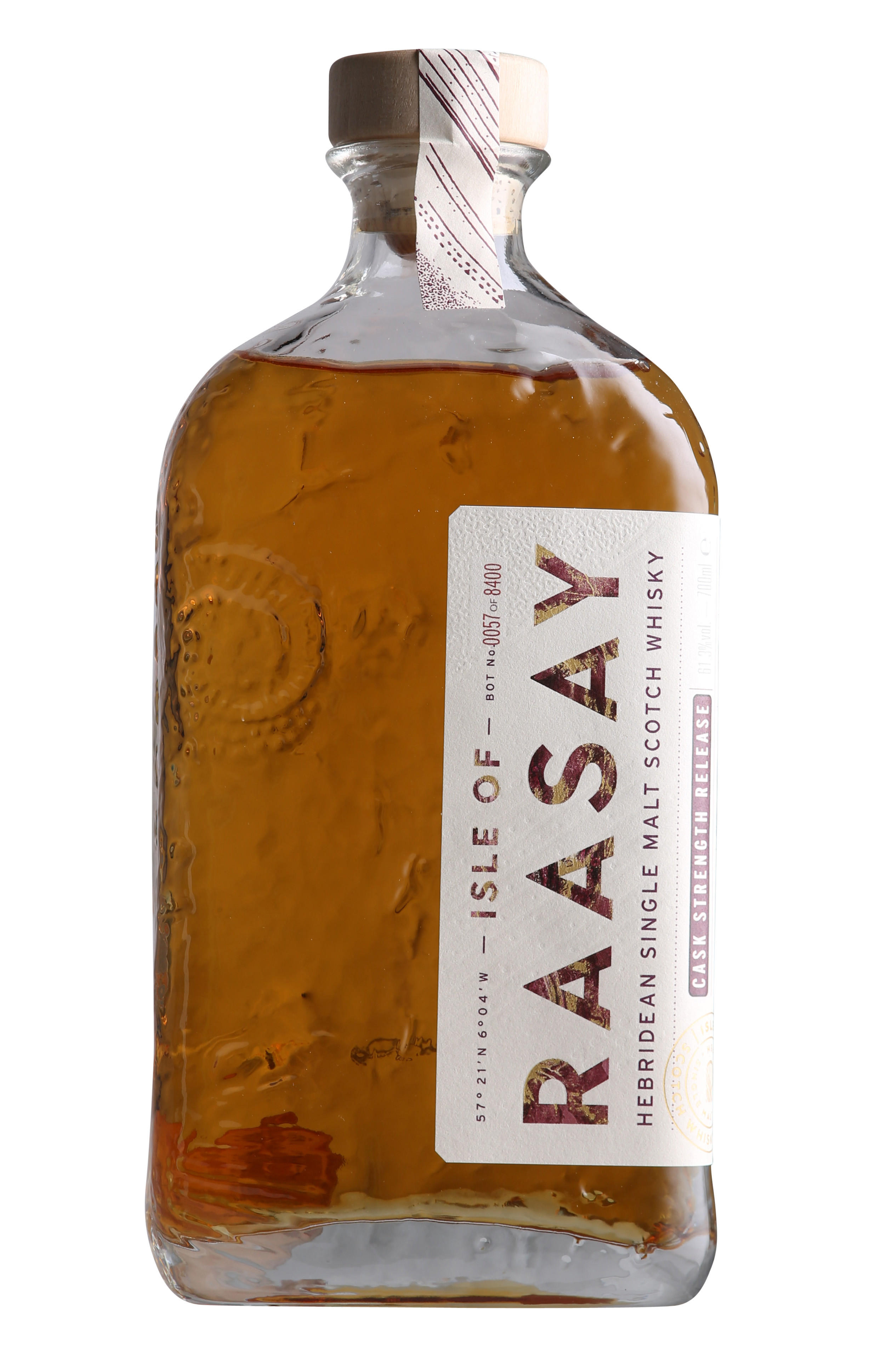 Isle of Raasay, Cask Strength, 2024 Release, Hebridean Single Malt Scotch Whisky (61.3%)