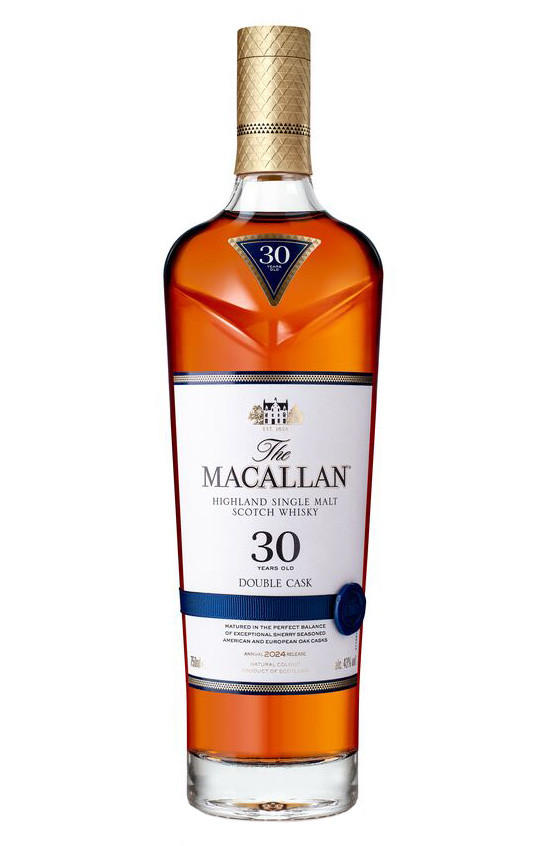 The Macallan, Double Cask, 30-Year-Old, 2023 Release, Speyside, Single Malt Scotch Whisky (43%) bottle