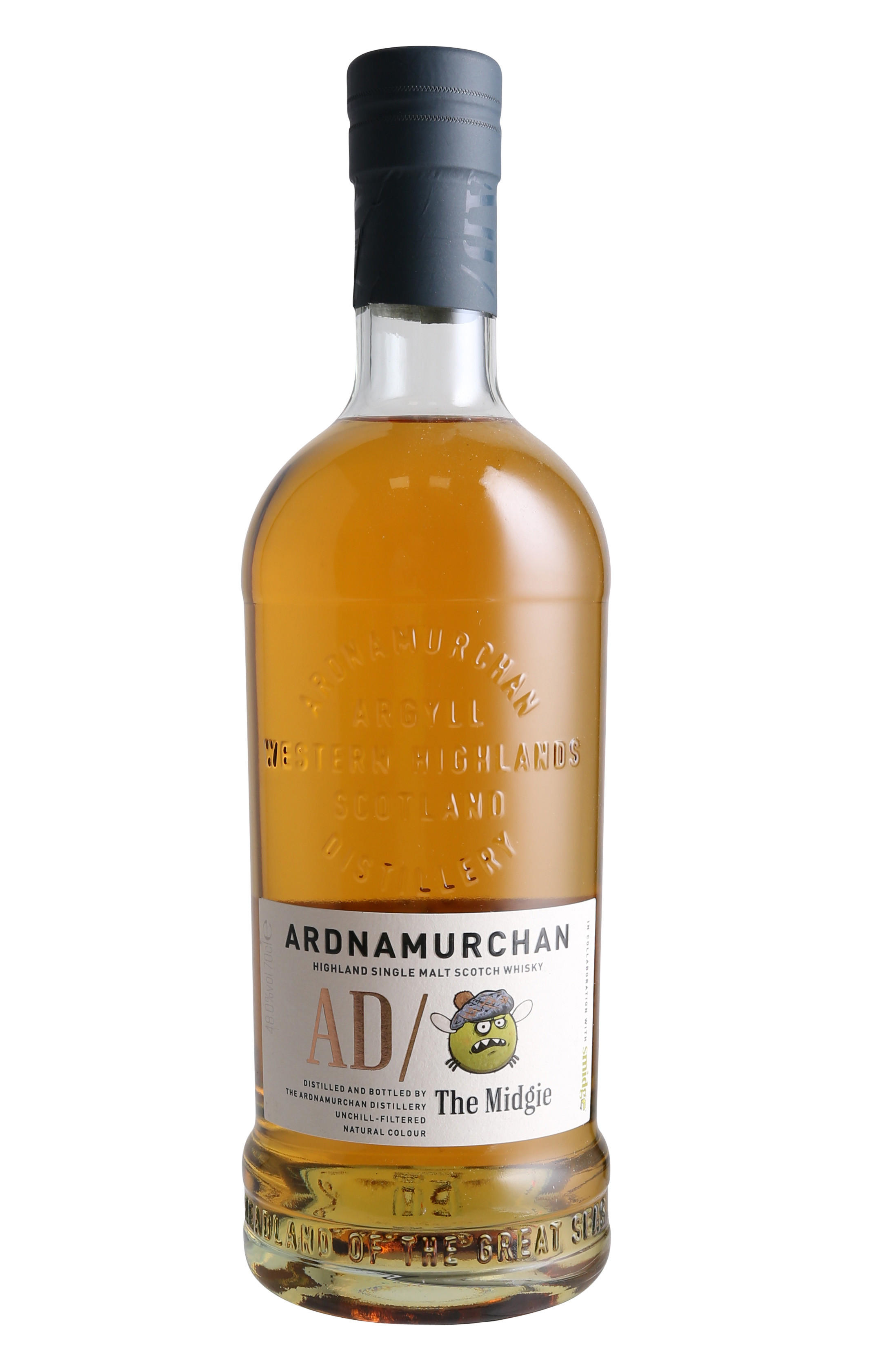 Ardnamurchan, AD/The Midgie, Highland, Single Malt Scotch Whisky (48%)