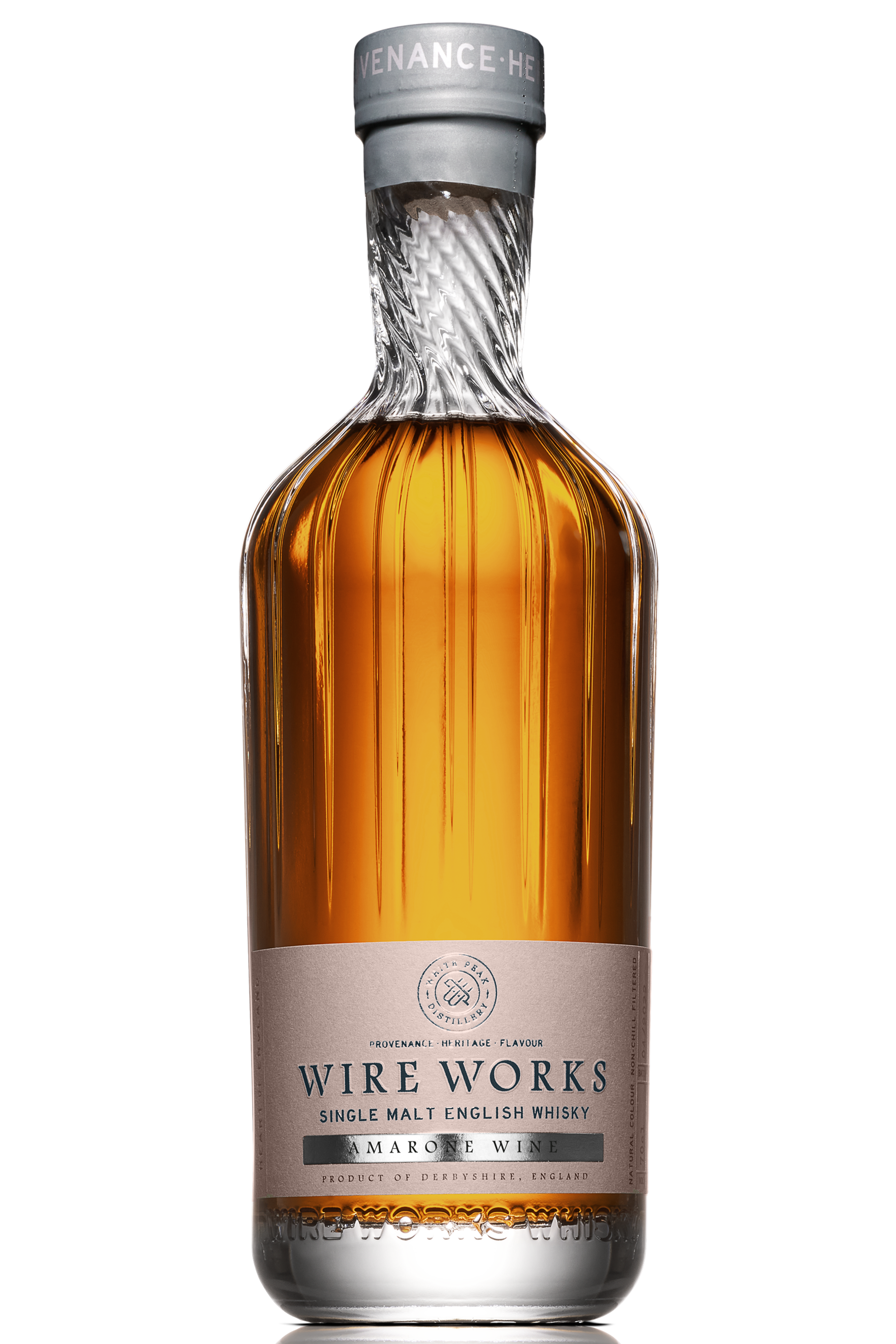 White Peak Distillery, Wire Works, Amarone Wine Finish, Single Malt Whisky, England (54.1%)