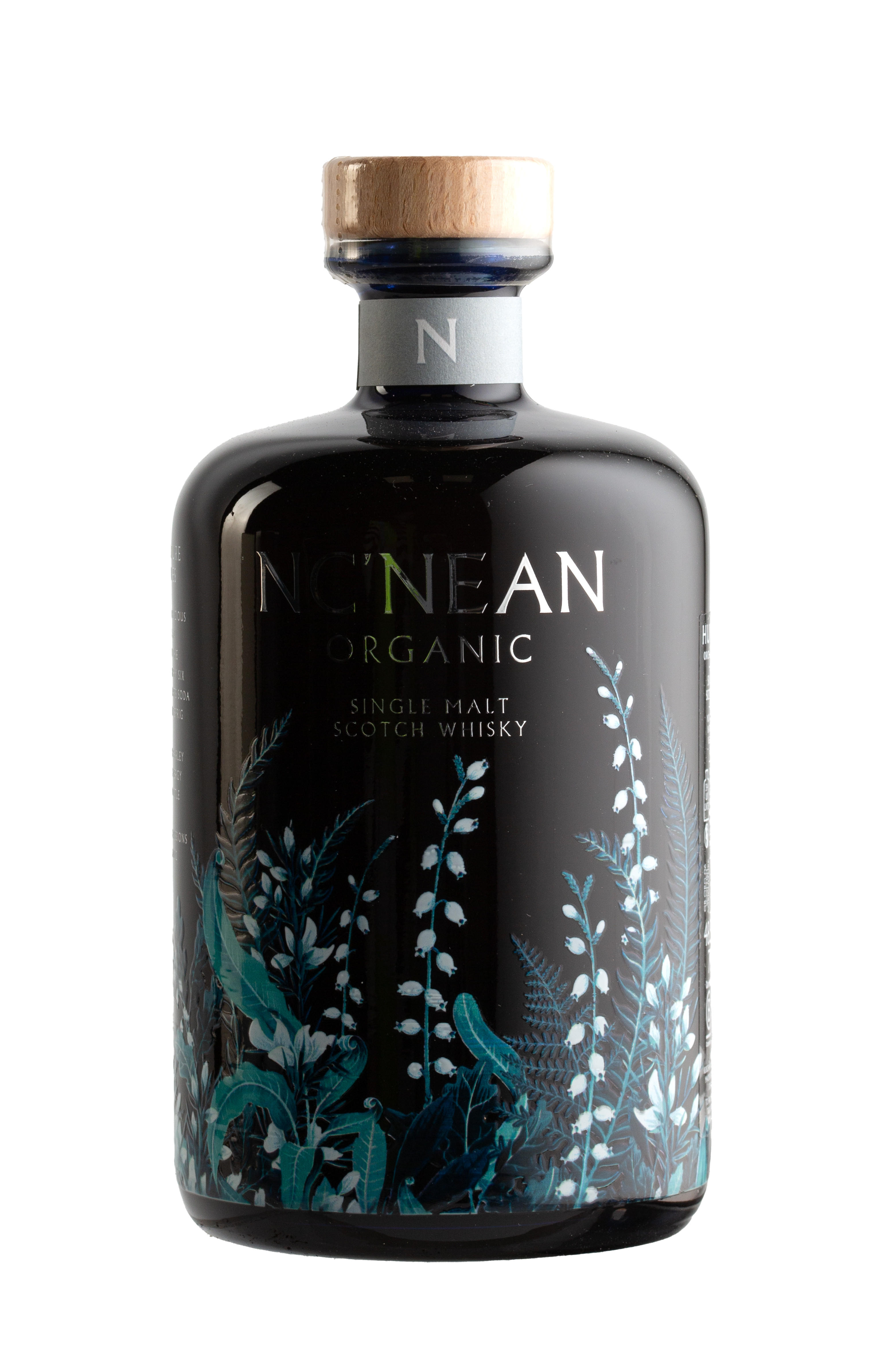 Nc'nean, Huntress, Lemon Meadow, Organic, Highland, Single Malt Scotch Whisky (48.5%) bottle