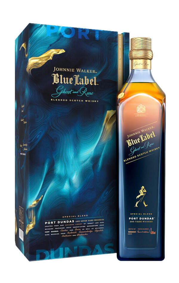 Johnnie Walker, Blue Label, Ghost & Rare, Port Dundas Edition, Blended Scotch Whisky (43.8%)