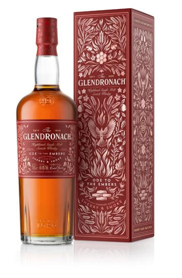 Glendronach, Ode to the Embers, Highland, Single Malt Scotch Whisky (48.4%) bottle