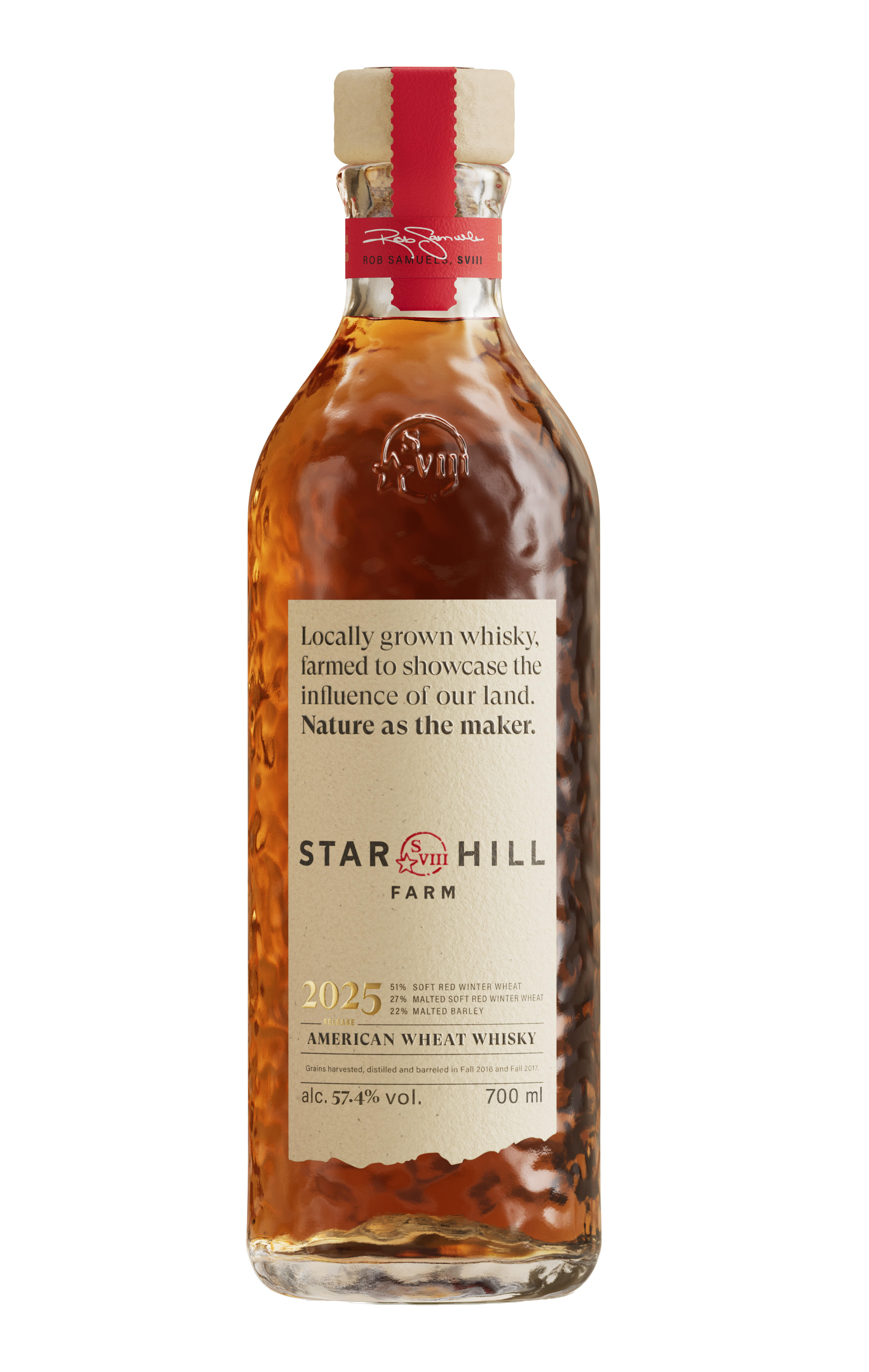 Star Hill Farm, 2025 Release, Wheat Whisky, USA (57.35%) bottle