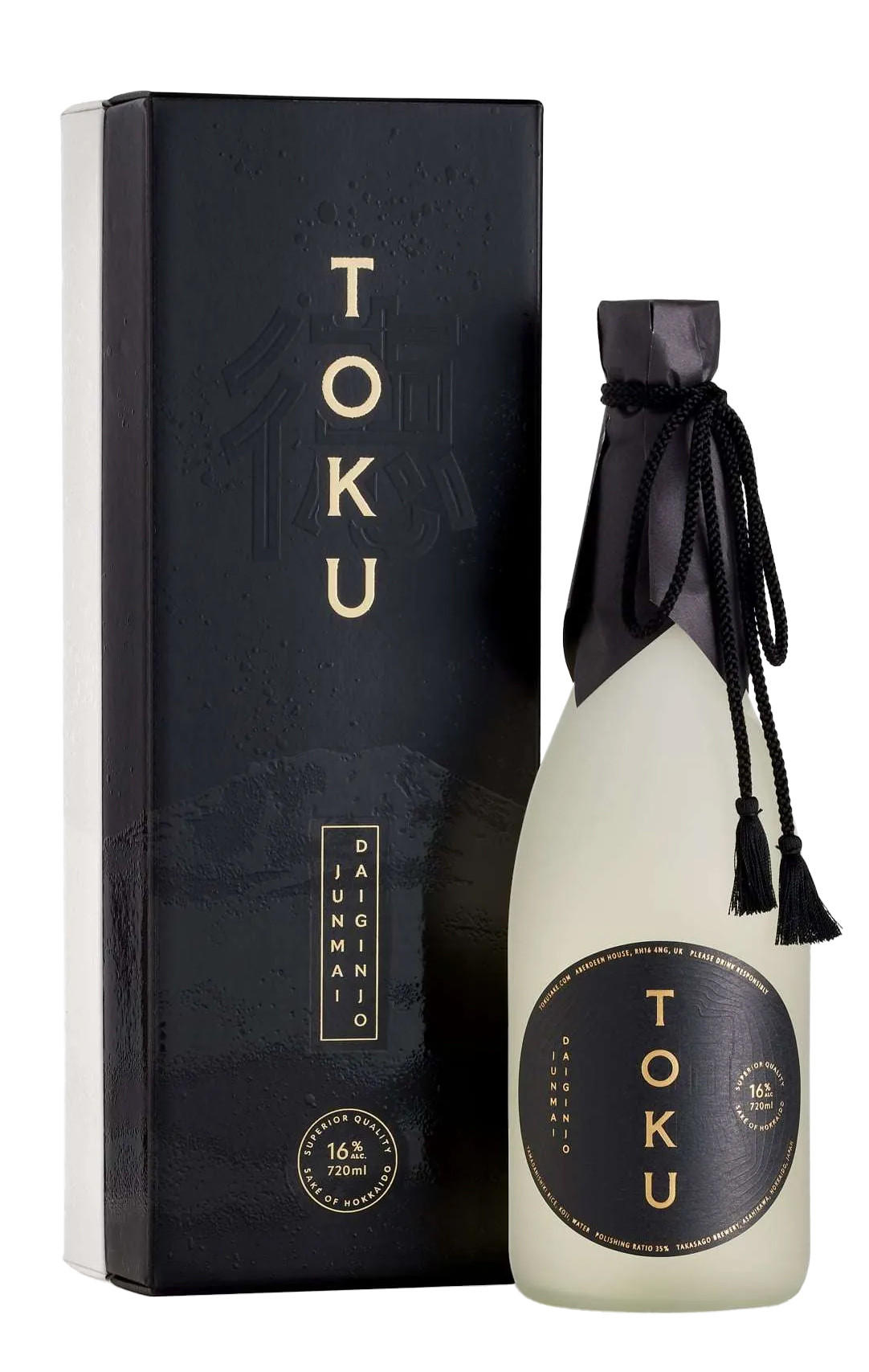 Toku, Junmai Daiginjo, Takasago Brewery, Hokkaido Prefecture, Sake (16%)