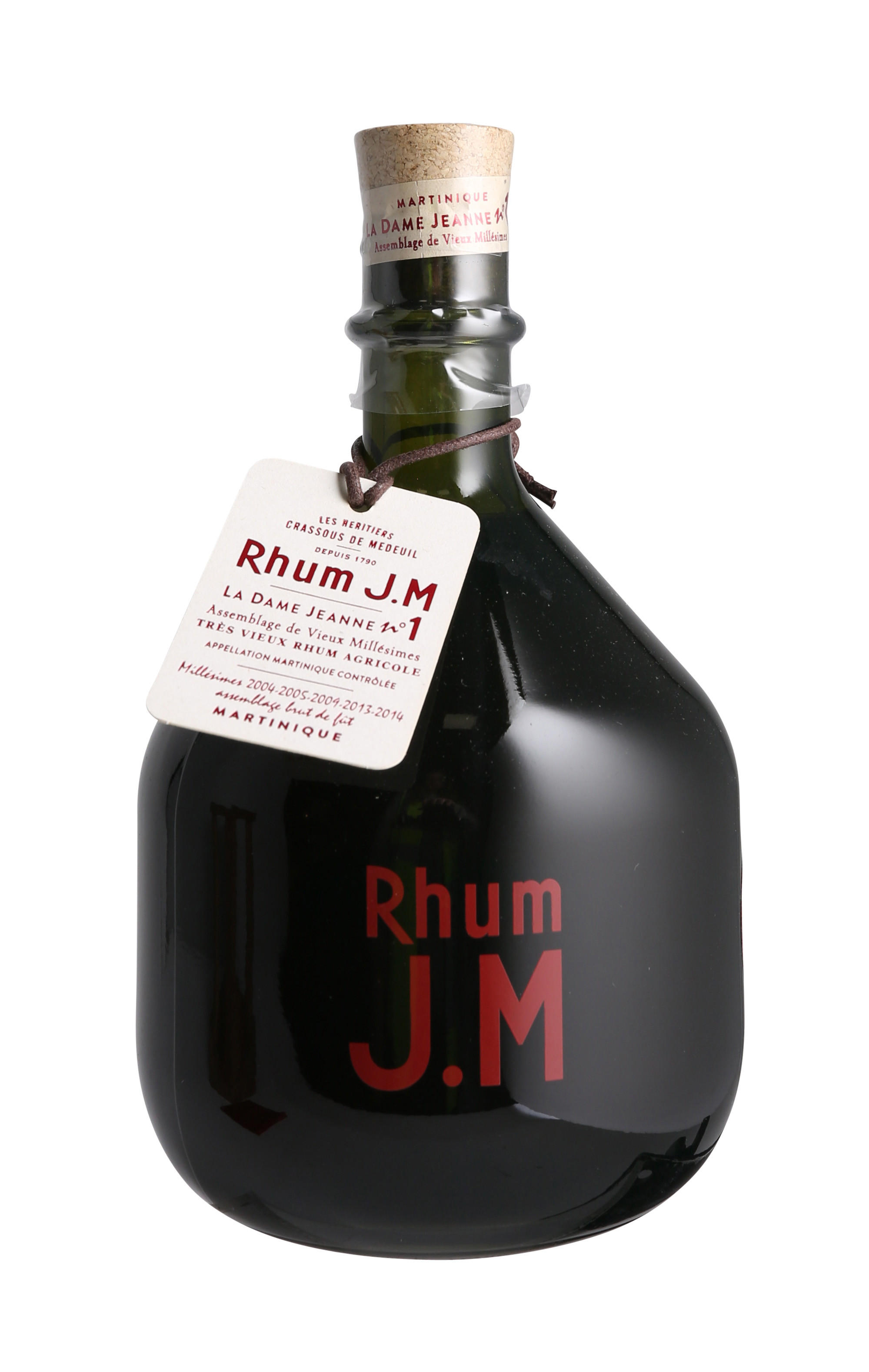 Rhum J.M, La Dame Jeanne No. 1, Martinique, Rum (48.3%)