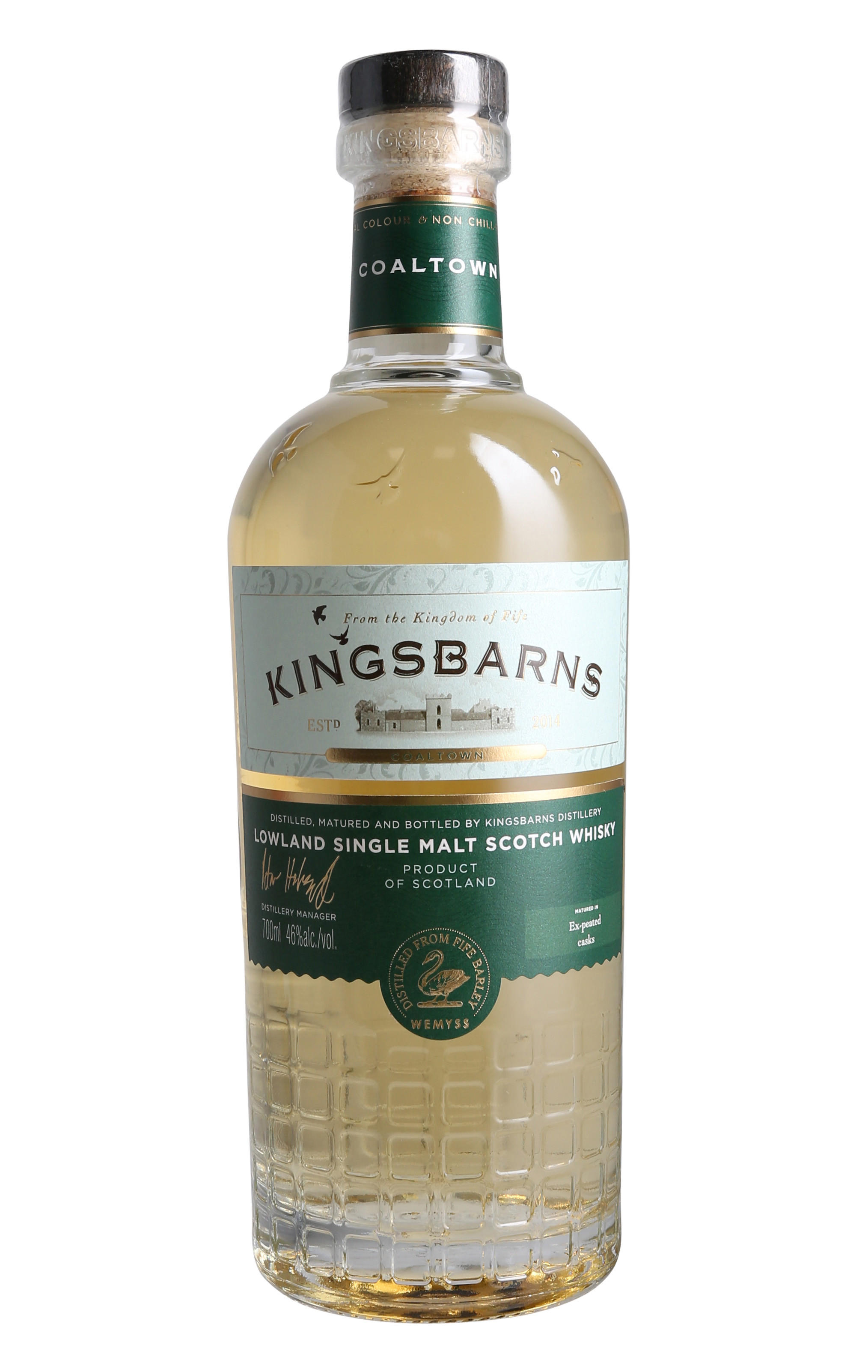 Kingsbarns, Coaltown, Lowland, Single Malt Scotch Whisky (46%) bottle