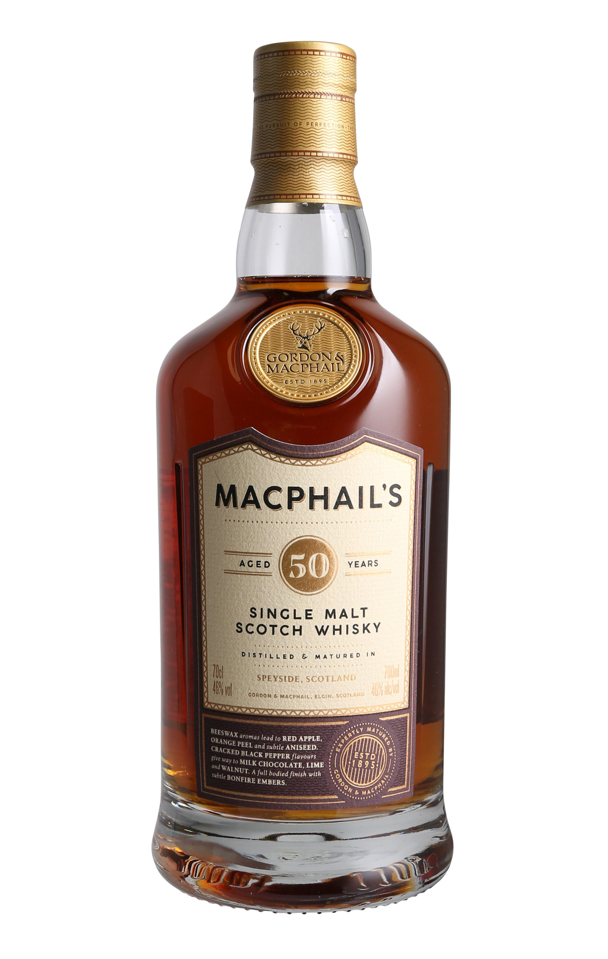 MacPhail's, 50-Year-Old, Speyside, Single Malt Scotch Whisky (46%) bottle