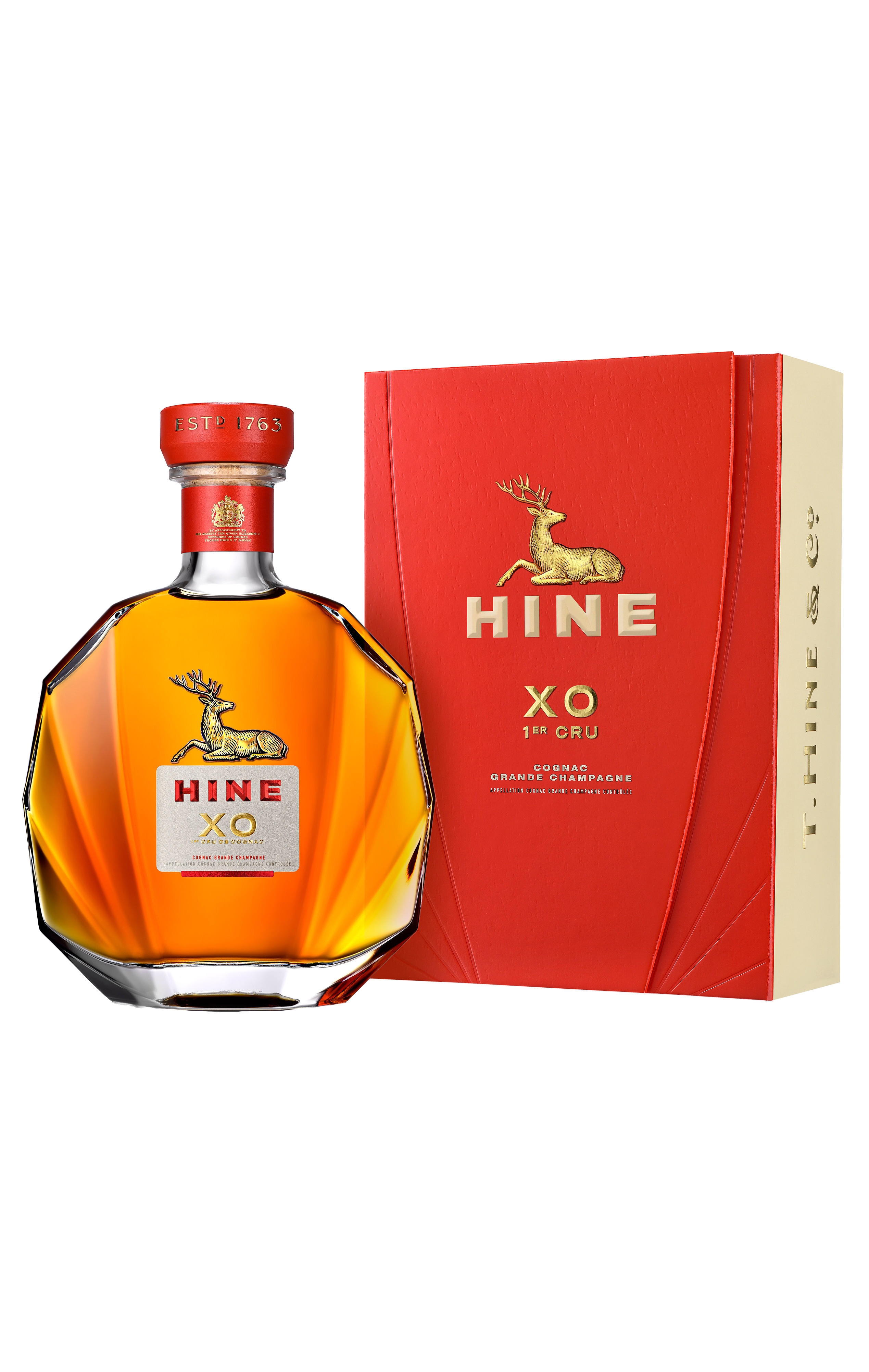 Hine, XO, Grande Champagne Cognac (40%) bottle