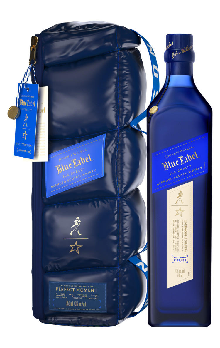 Johnnie Walker Blue Label, Ice Chalet, Blended Scotch Whisky (43%)