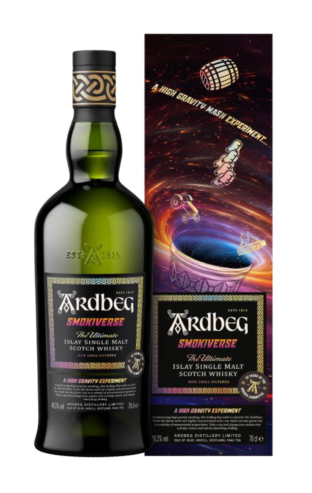 Ardbeg 23年 シングルモルトウイスキー 700ml Ardbeg Vintage Y2K 23 Year Old Islay Single Malt Scotch 700ml
