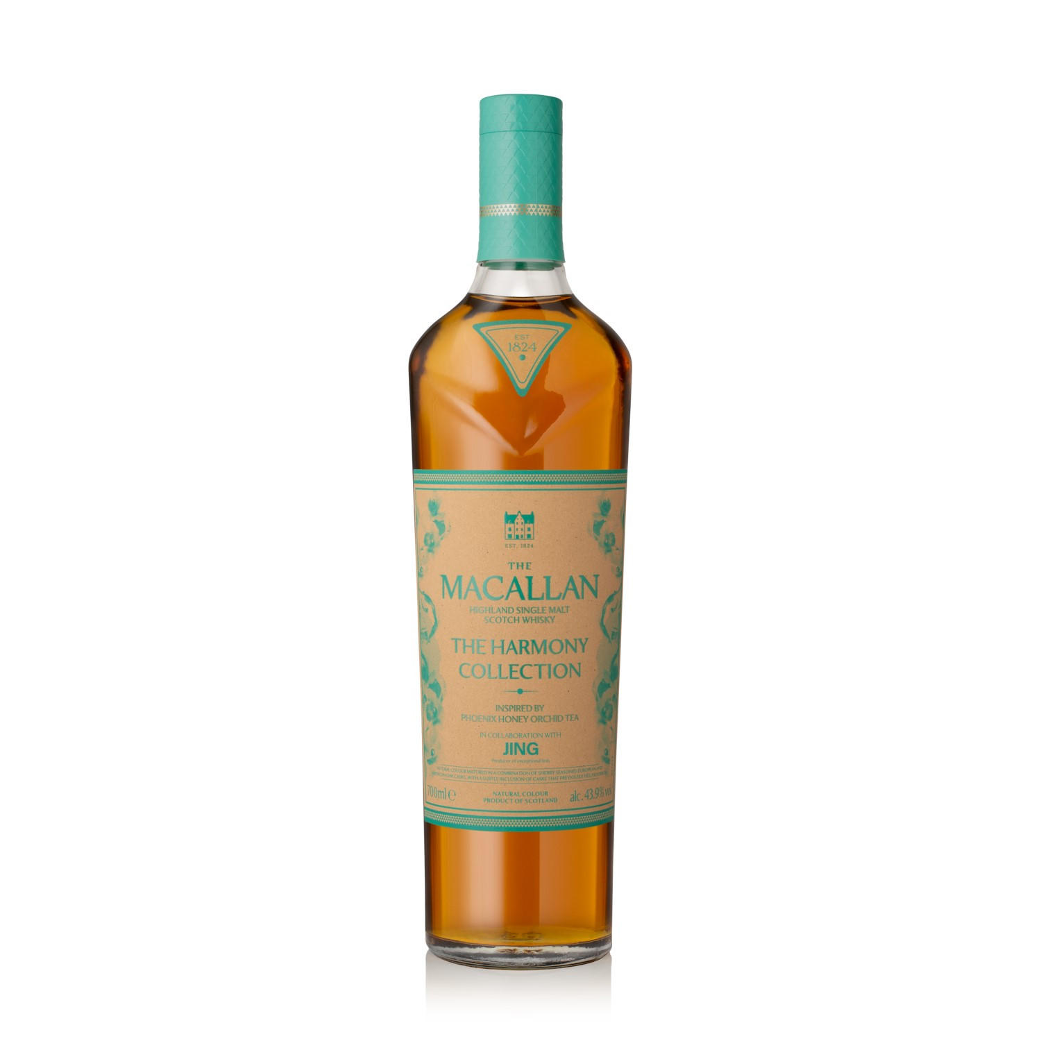 The Macallan, The Harmony Collection Phoenix Honey Orchid Tea, Jing, Speyside, Single Malt Scotch Whisky (43.9%) bottle