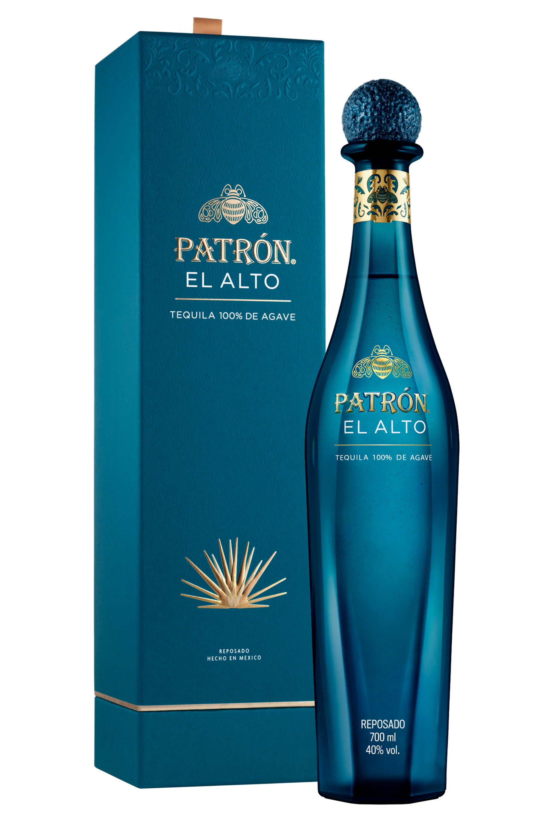 Patrón, El Alto, Tequila (40%) bottle
