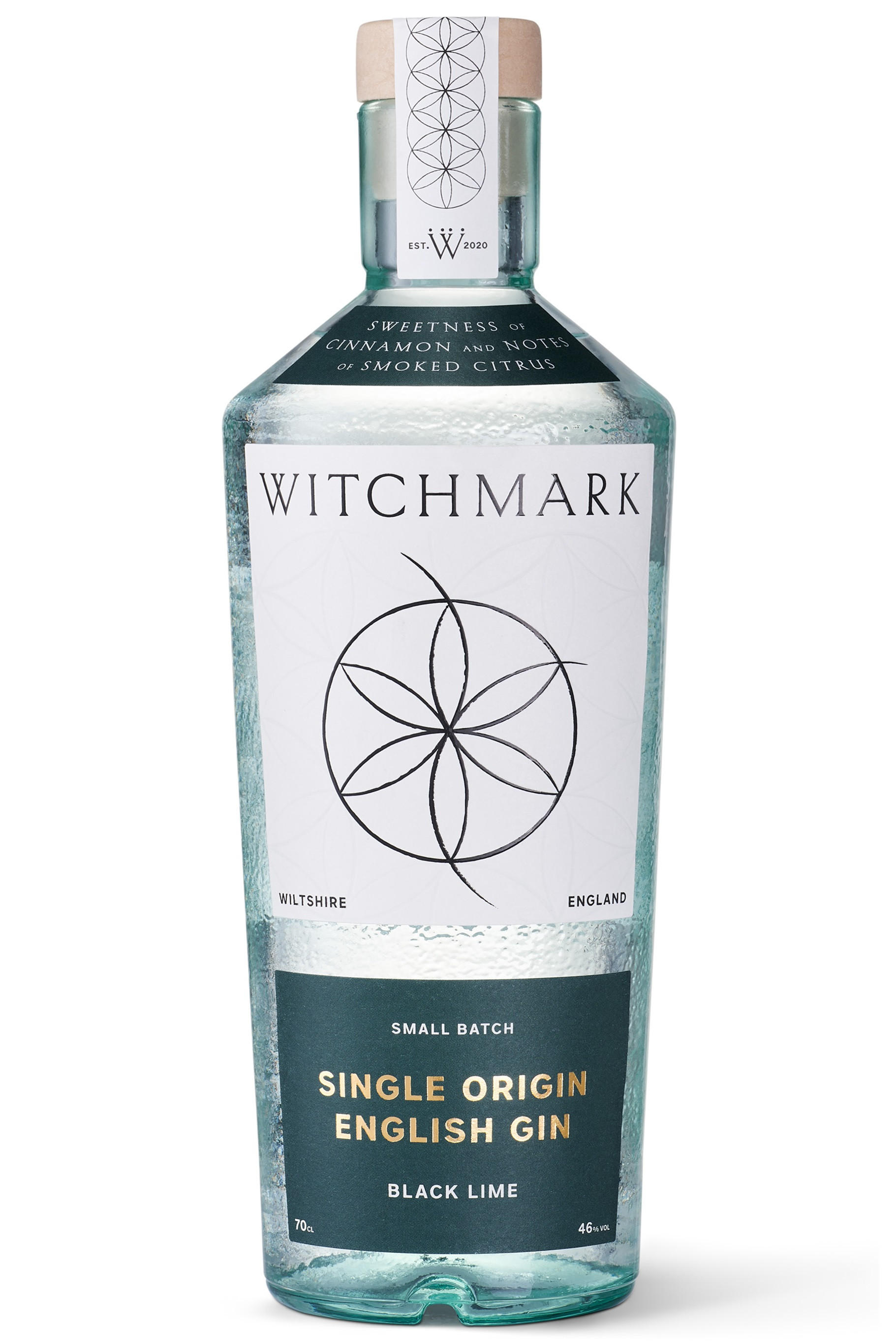 Witchmark Black Lime Gin (46%) bottle