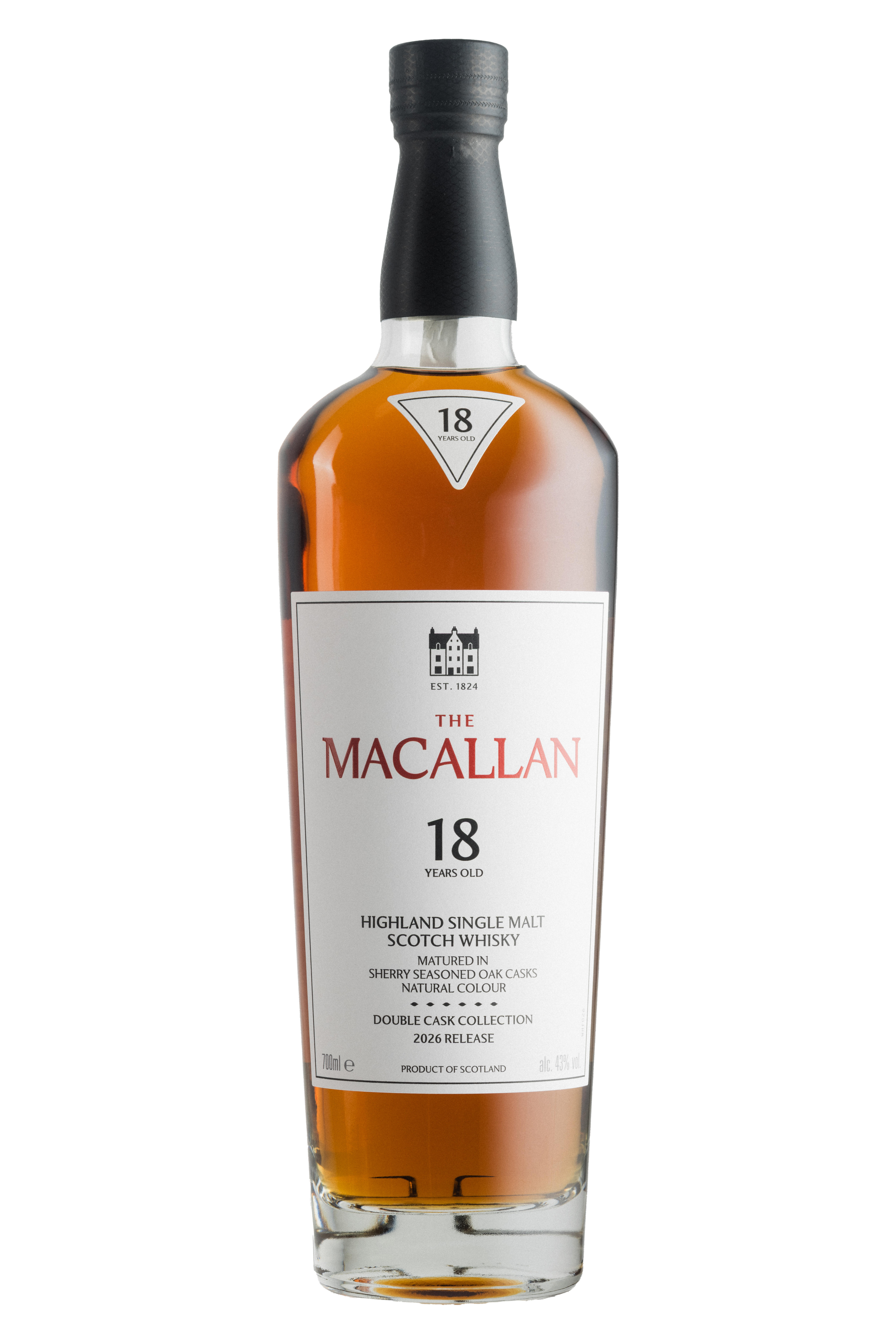 The Macallan, Sherry Oak Cask, 18-Year-Old, 2025 Release, Speyside