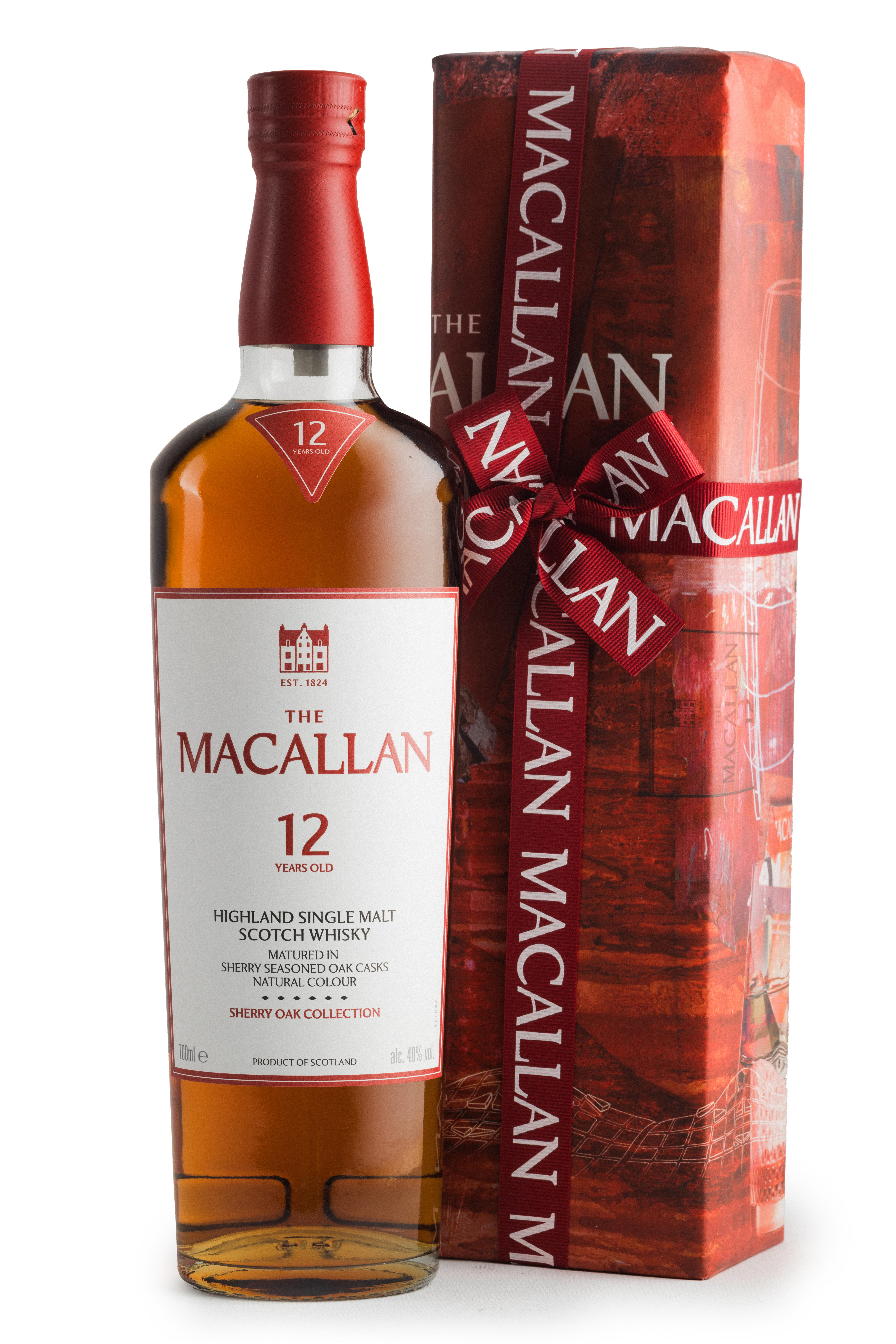 The Macallan, Sherry Oak Cask, 12-Year-Old, Speyside, Single Malt
