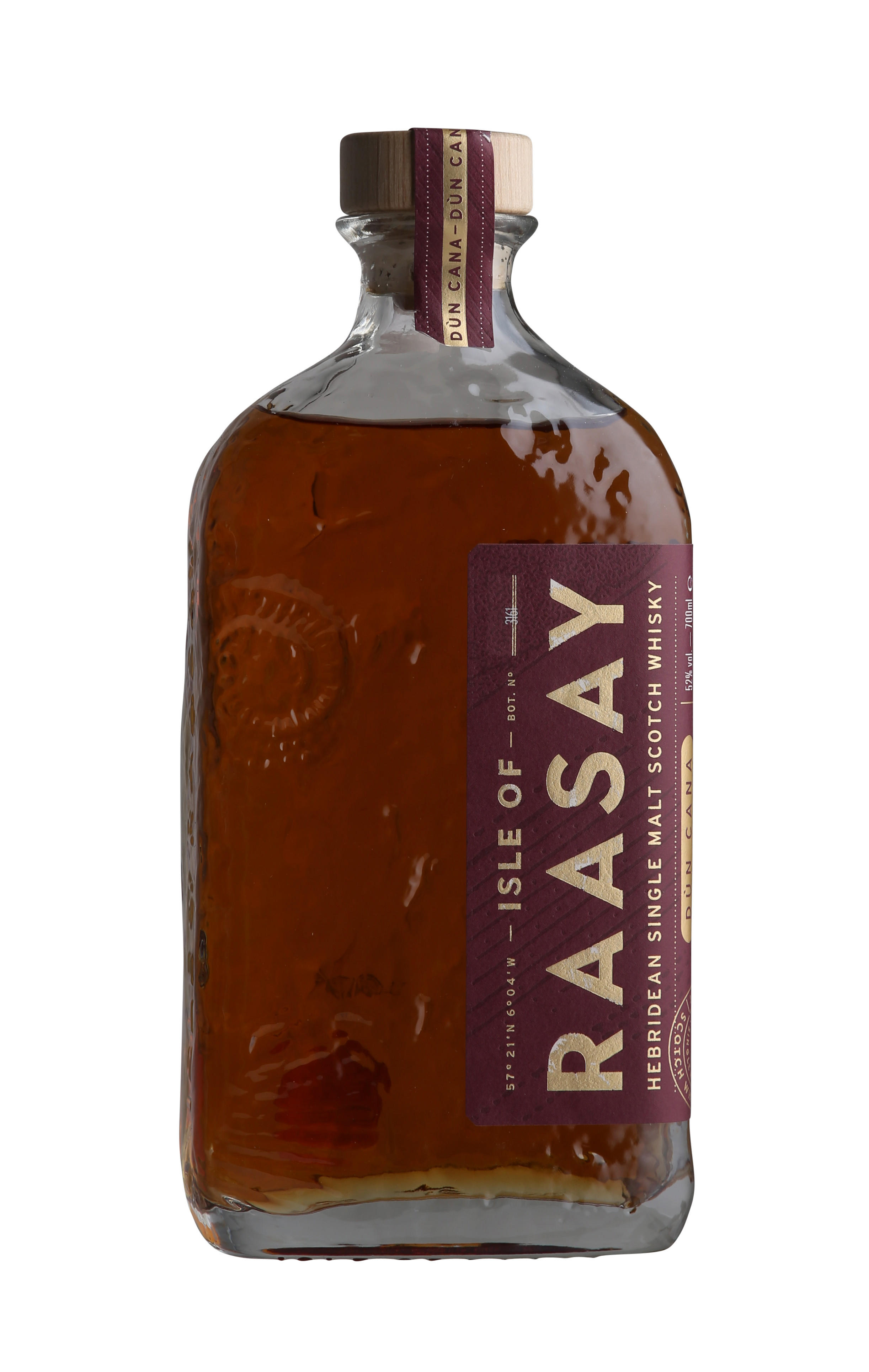 Isle of Raasay, Dùn Cana, Sherry Quarter Cask, Hebridean Single Malt Scotch Whisky (52%) bottle