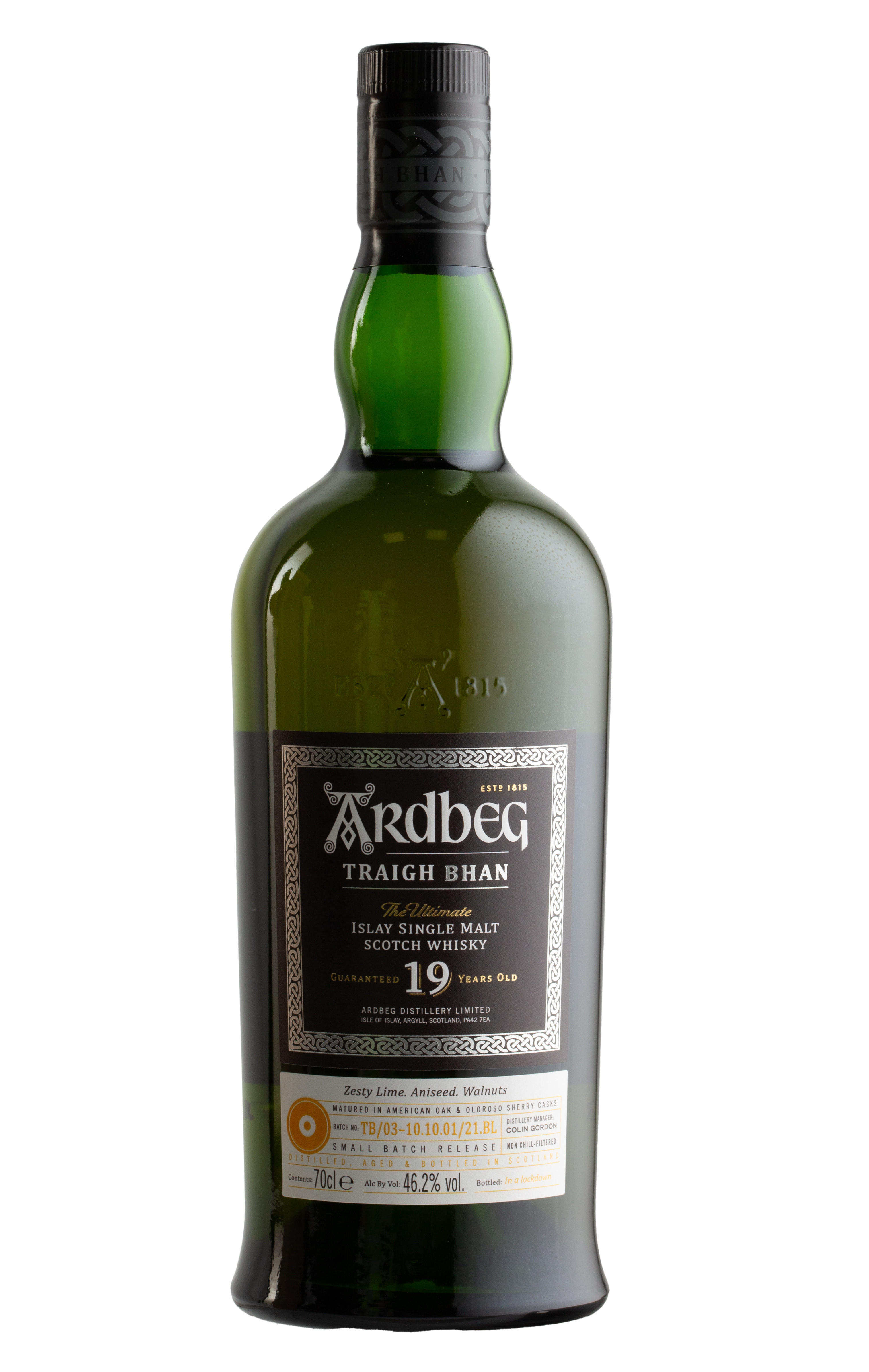Ardbeg, Traigh Bhan, Batch 7, 19-Year-Old, Islay, Single Malt Scotch Whisky (50.3%) bottle