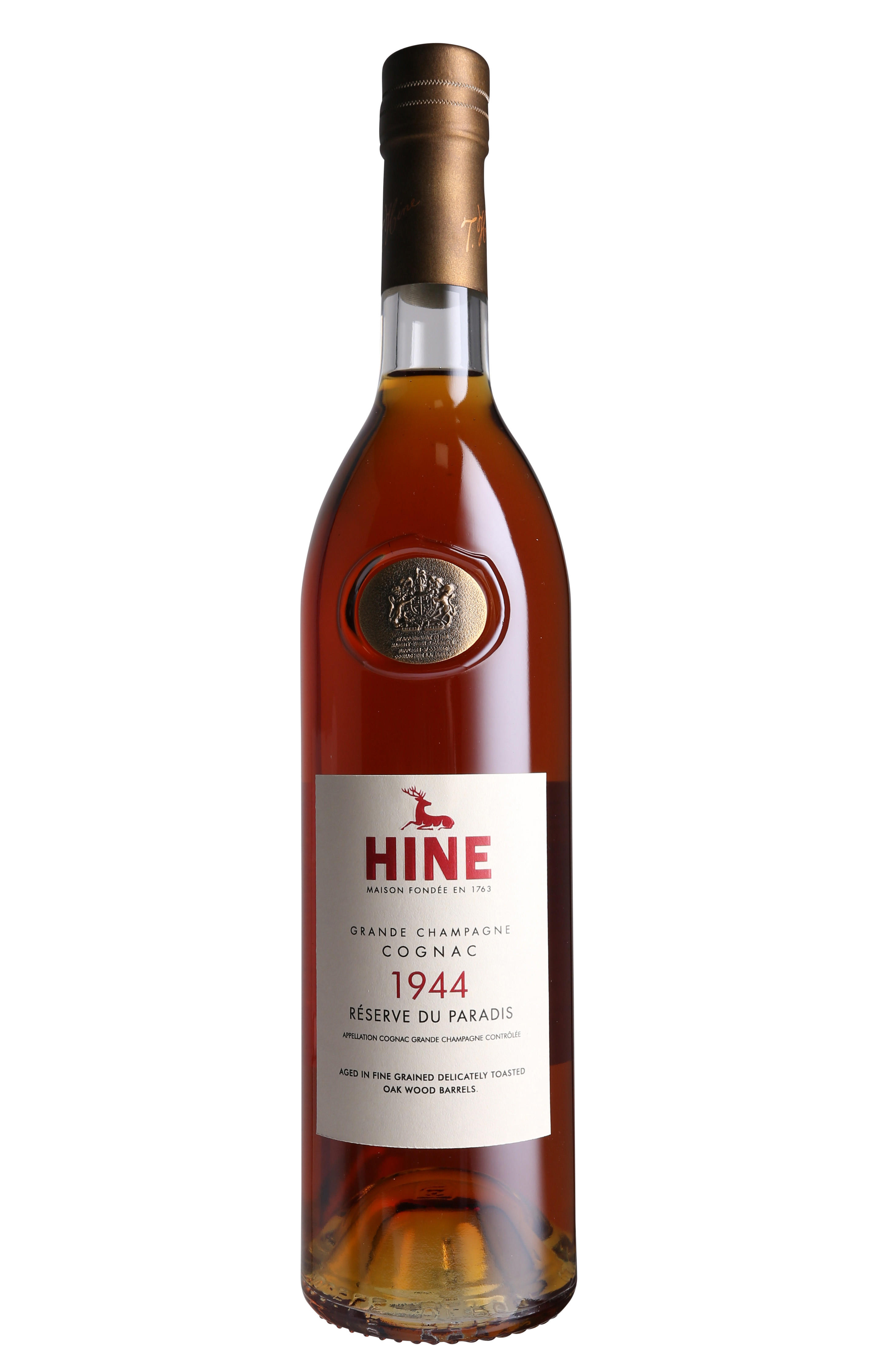 1943 Hine, Aged 79 Years in Cask, Bottled 2023, Cognac (53.7%) bottle