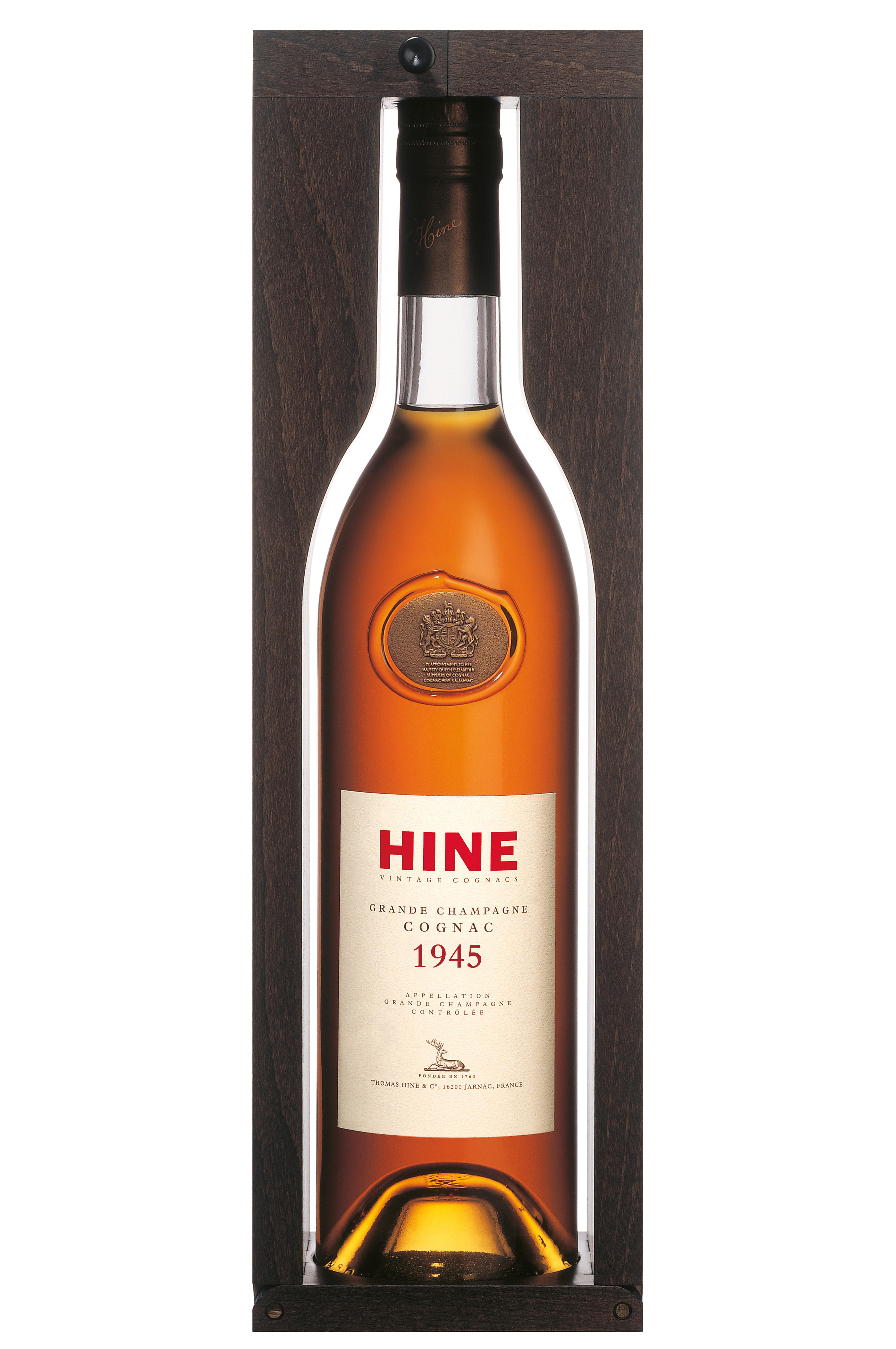 1945 Hine, Aged 77 Years in Cask, Bottled 2023, Cognac (43.4%) bottle