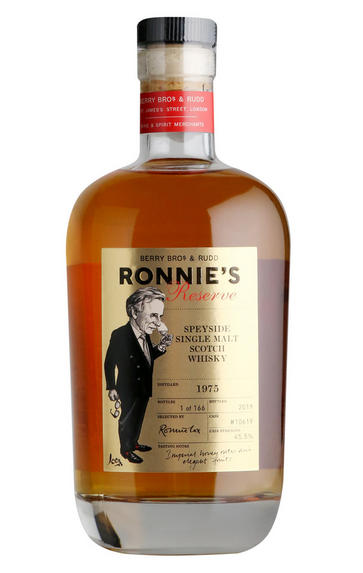 1975 Ronnie's Reserve, Cask Ref 10619, Speyside, Single Malt Scotch Whisky, 45.5%