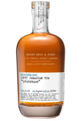 1977 Berry Bros. & Rudd Exceptional Casks Jamaican Rum, 37-Year-Old (60.3%)