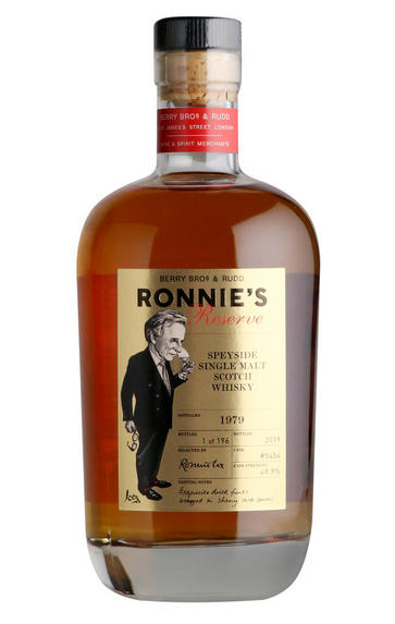 1979 Ronnie's Reserve, Cask Ref 5454, Speyside, Single Malt Scotch Whisky, 49.9%