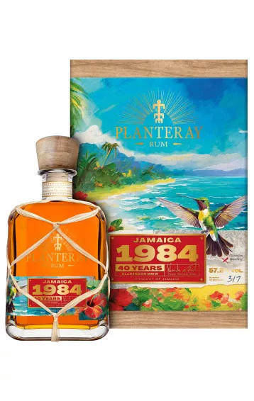 1984 Planteray, Clarendon, 40-Year-Old, Rum, Jamaica (57.2%) (70cl+3cl)