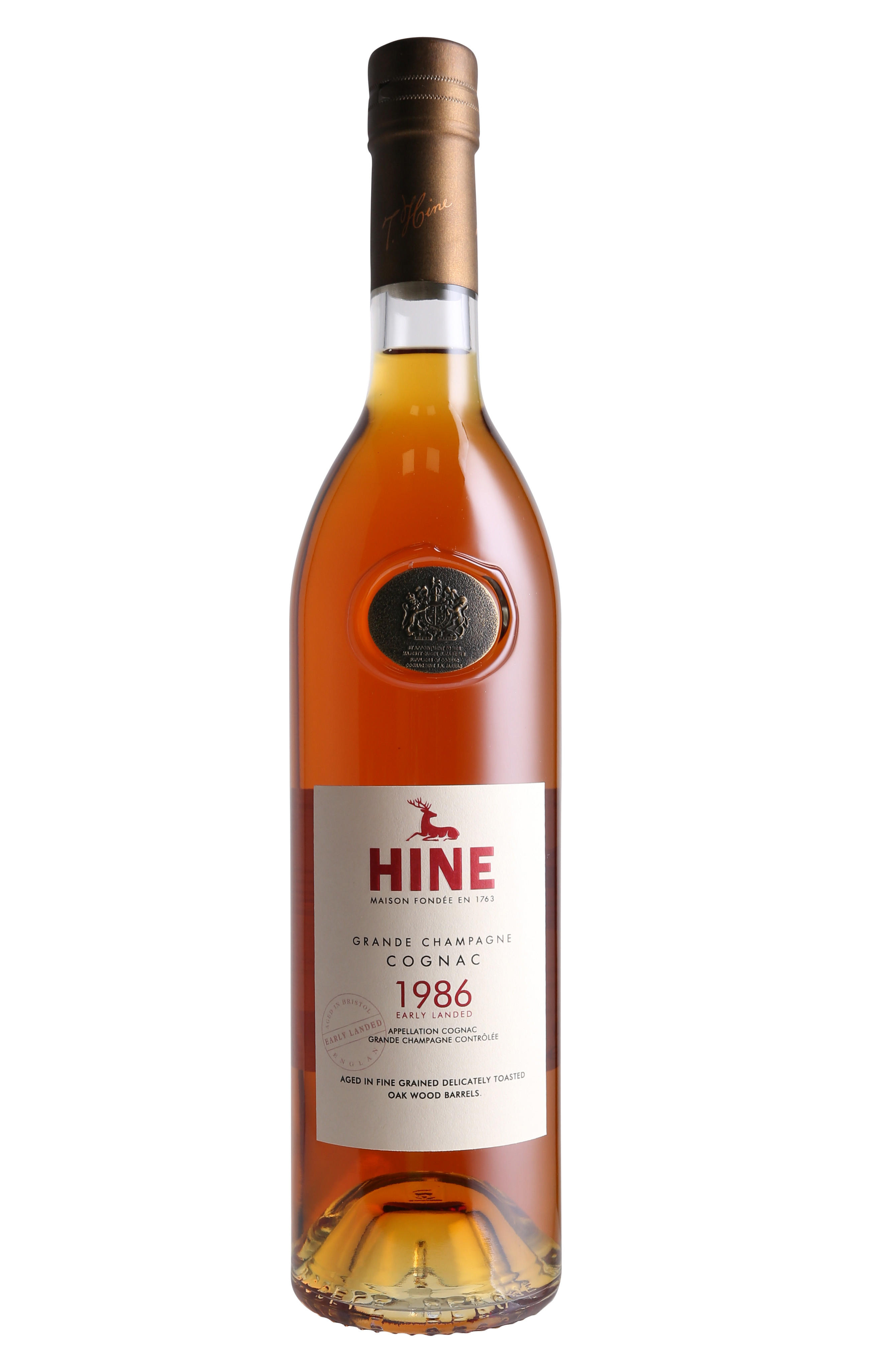 1986 Hine, Early Landed, Aged 21 Years in Cask, Bottled 2023, Cognac (40%)