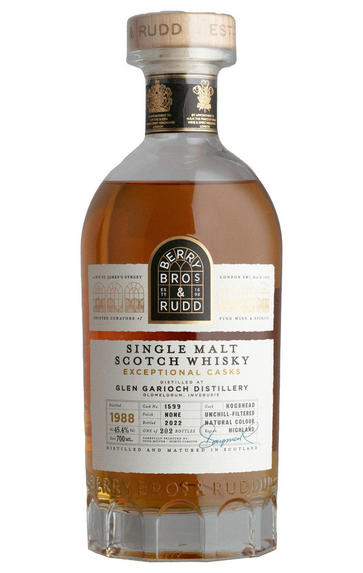 1988 Berry Bros. & Rudd Glen Garioch, Cask Ref. 1599, Highland, Single Malt Scotch Whisky (45.4%)