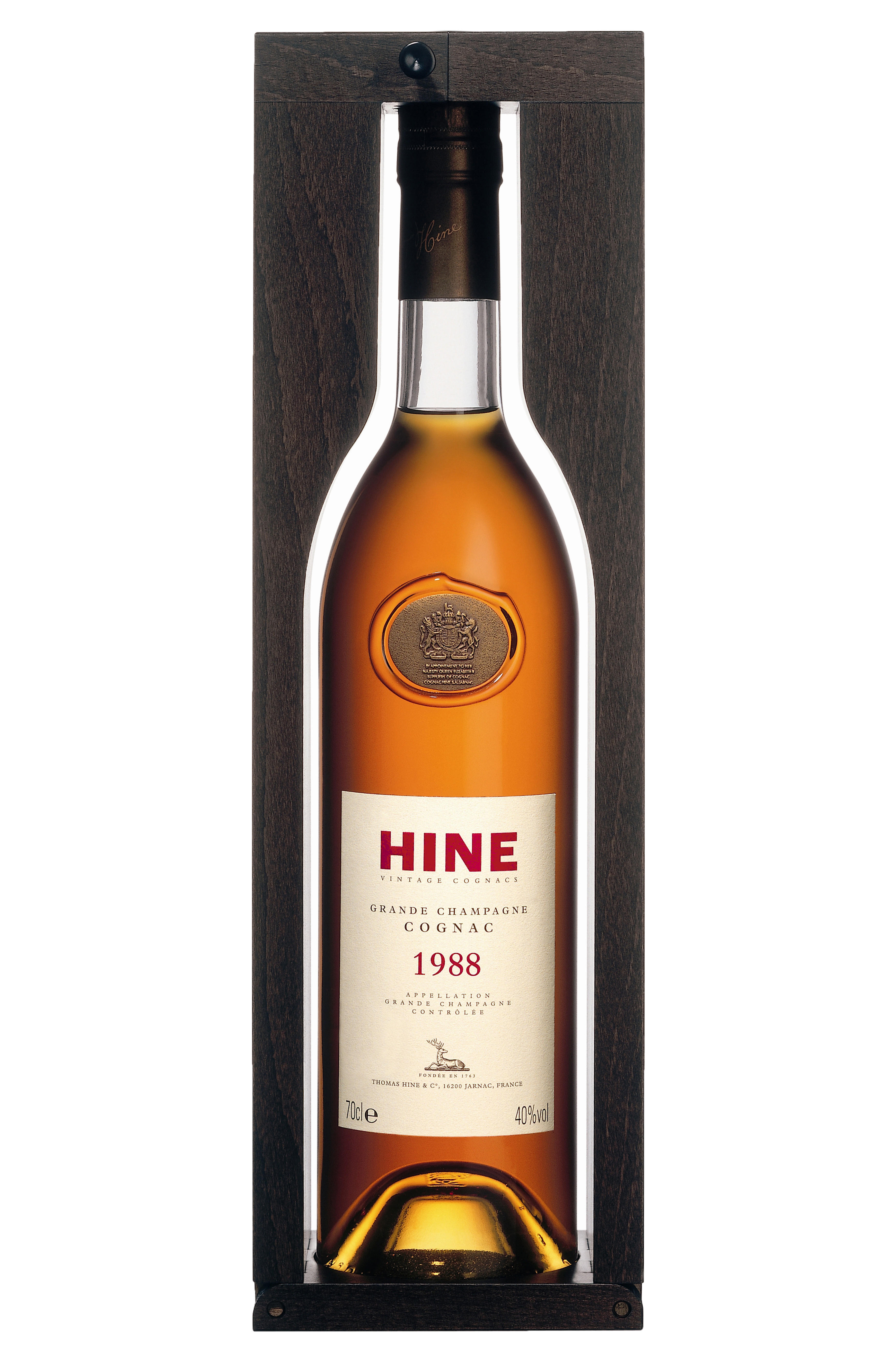 1988 Hine, Bottled 2023, Grande Champagne Cognac (40%) bottle