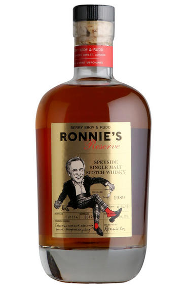1989 Ronnie's Reserve, Cask Ref 10415, Speyside, Single Malt Scotch Whisky, 54%