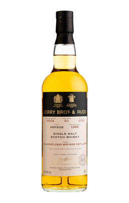 1990 Berry Bros. & Rudd Undisclosed Speyside, Cask Ref. 18002, Single Malt Scotch Whisky (48.9%)